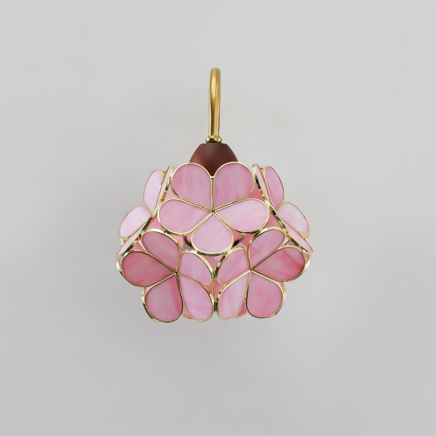 Petals-Wood Wall Lamp