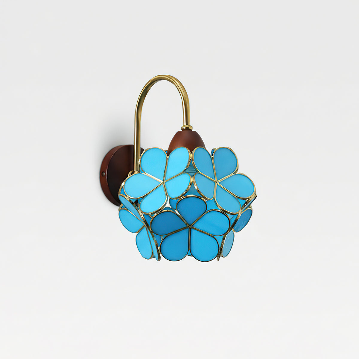 Petals-Wood Wall Lamp
