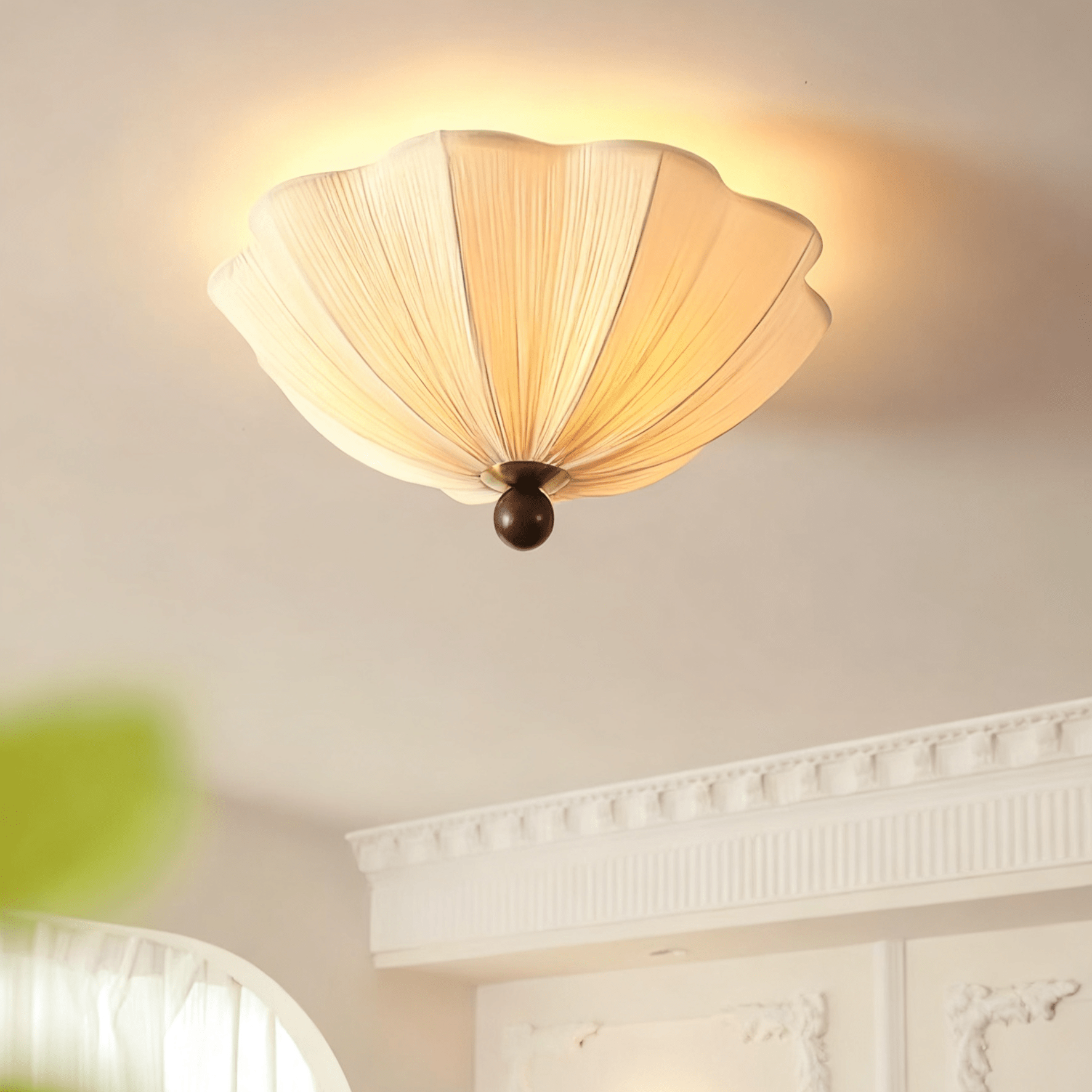 Smod Fabric Ceiling Light-Neutral Decor