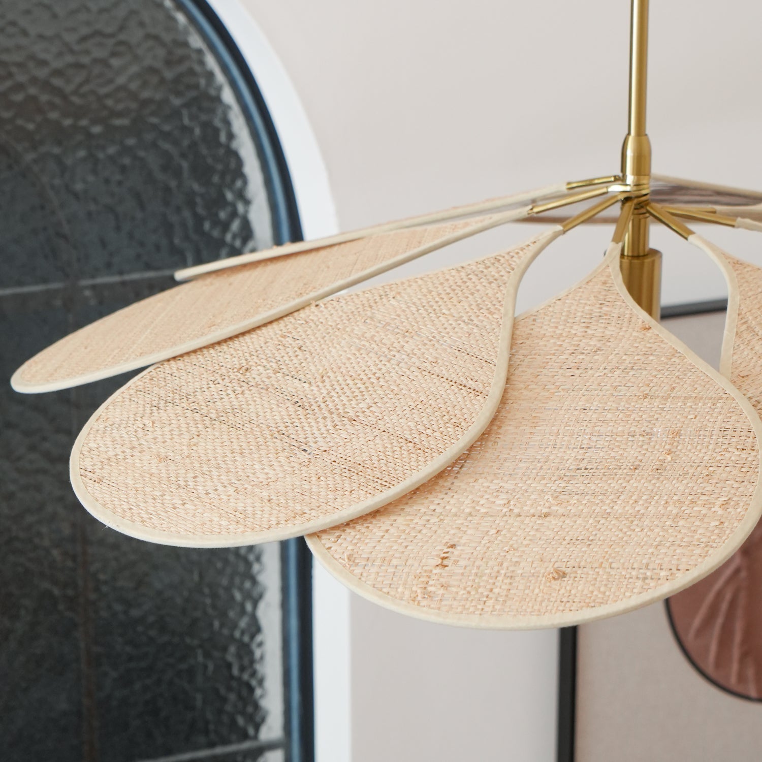 Vexlor Bohemian Fabric Pendant Lamp-Neutral Decor