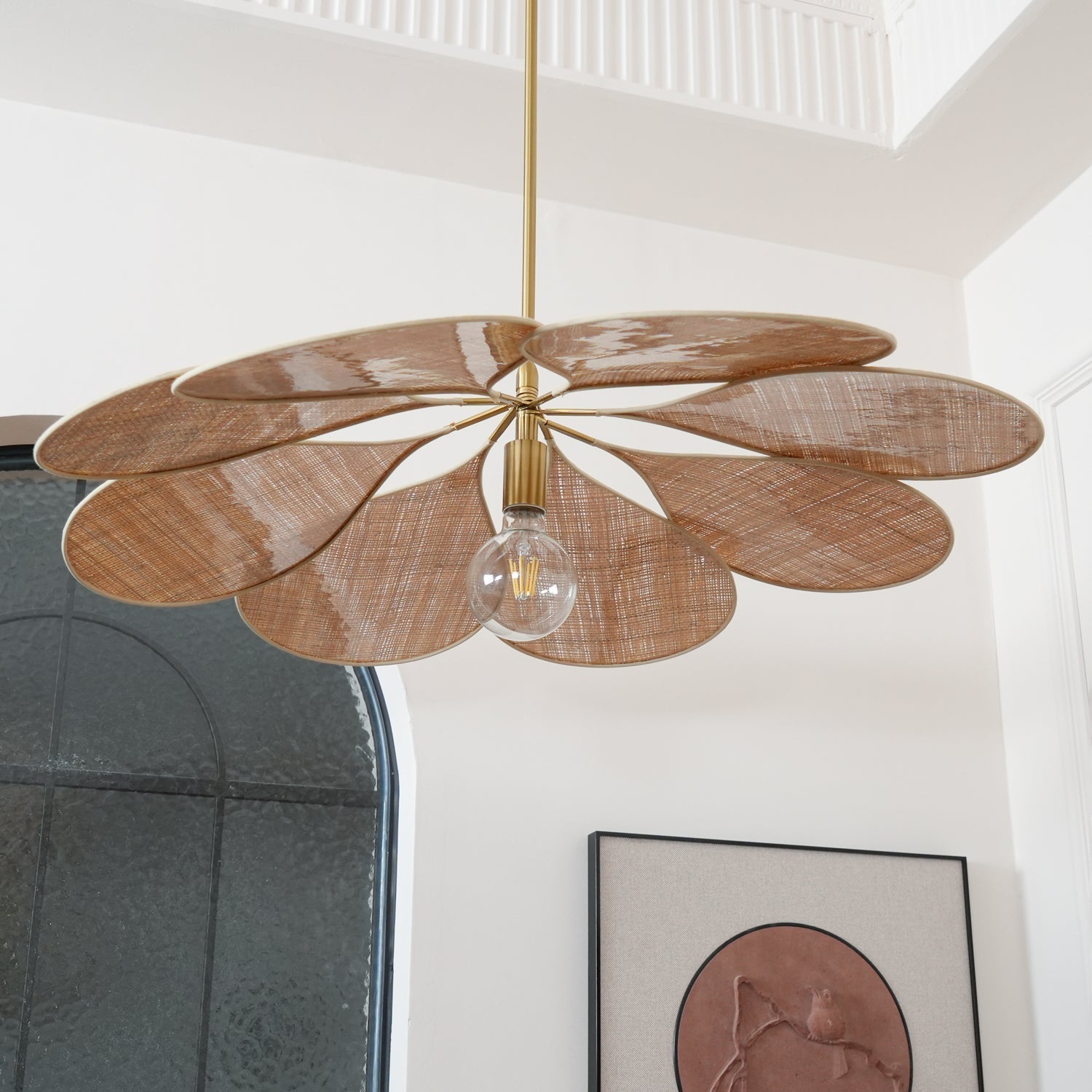 Vexlor Bohemian Fabric Pendant Lamp-Neutral Decor