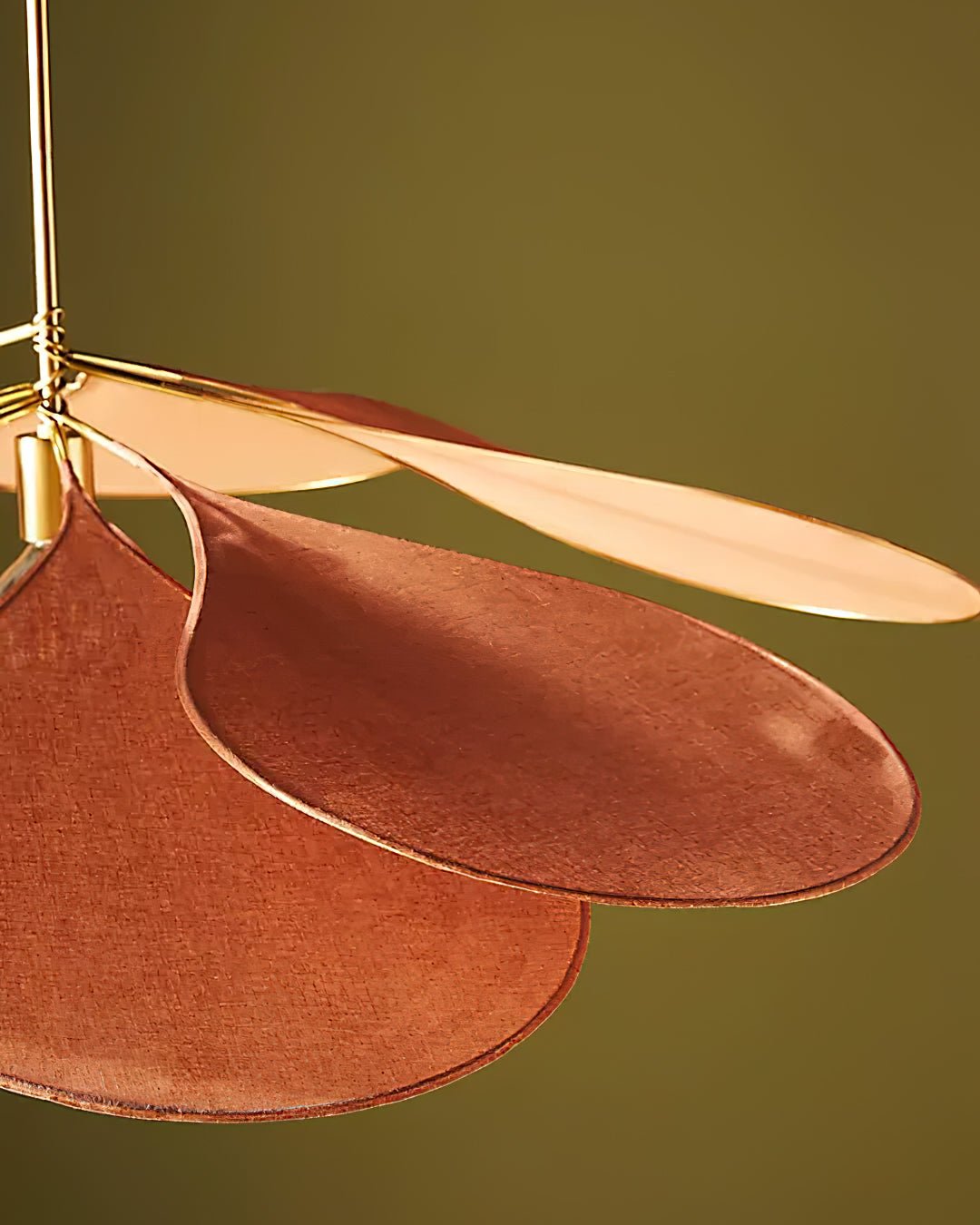 Sothyn Fabric Floral Pendant Lamp-Neutral Decor