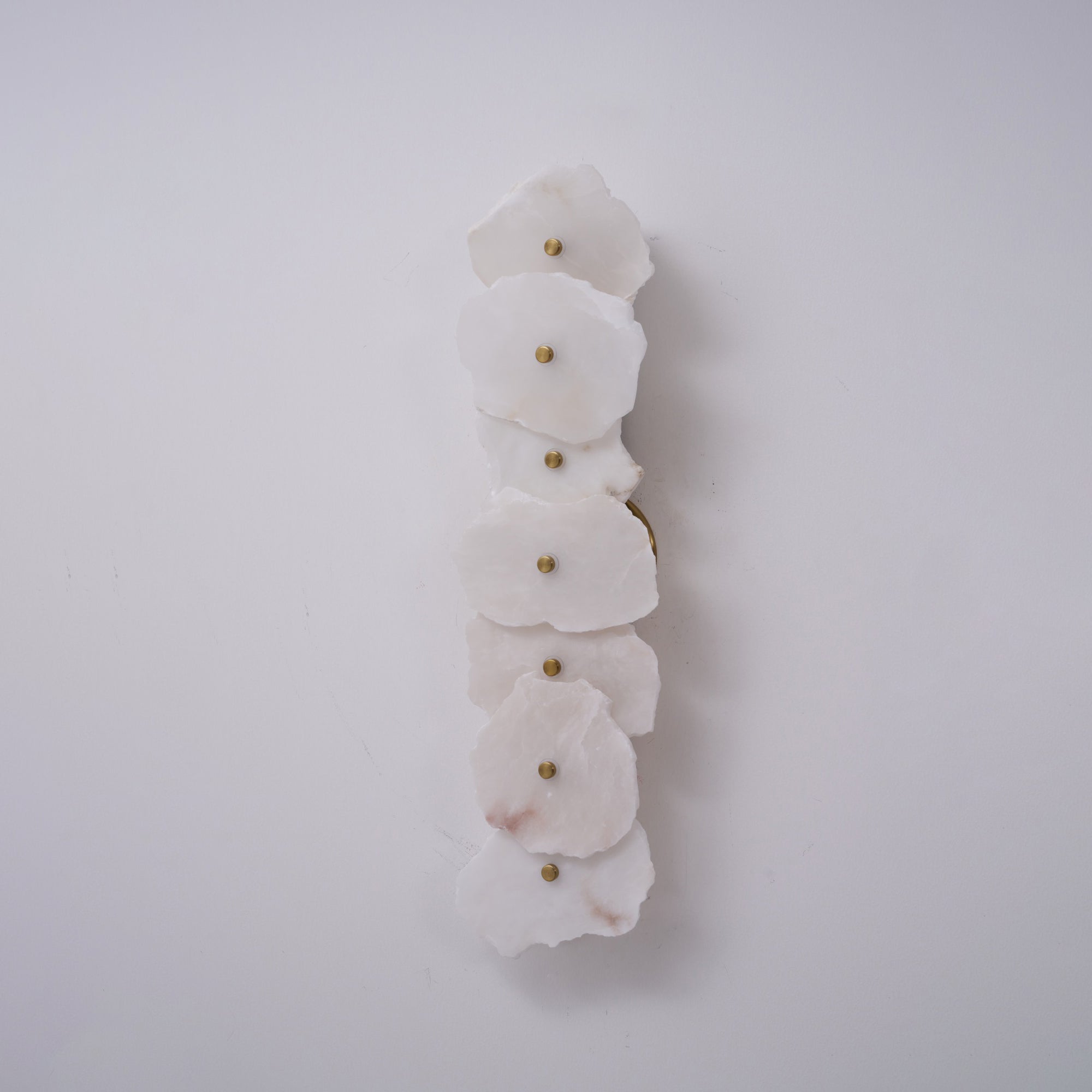 Alaeila Floral Cluster Alabaster Wall Light-Neutral Decor
