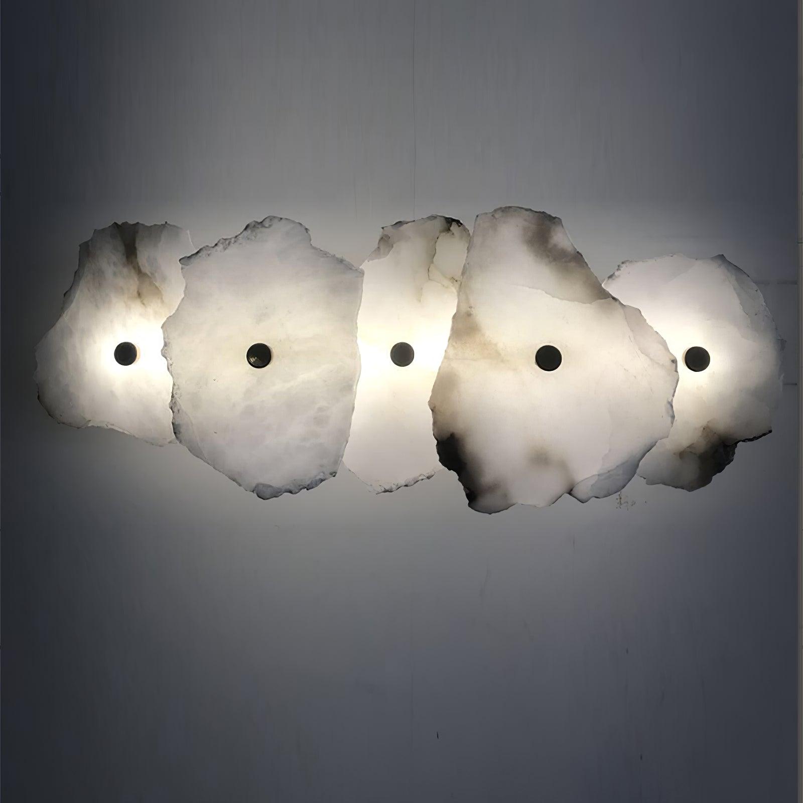 Ritta Alabaster Flower Wall Lamp - Neutralighting