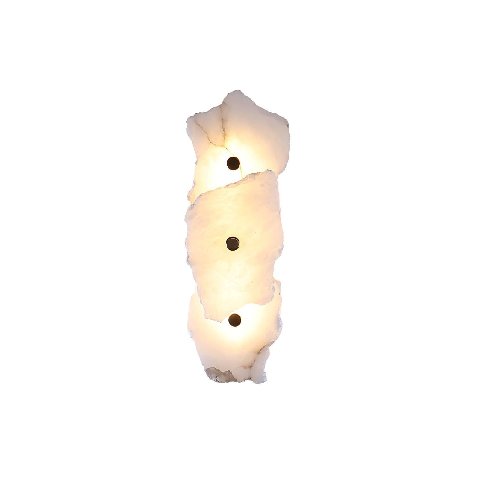 Alaeila Floral Cluster Alabaster Wall Light-Neutral Decor