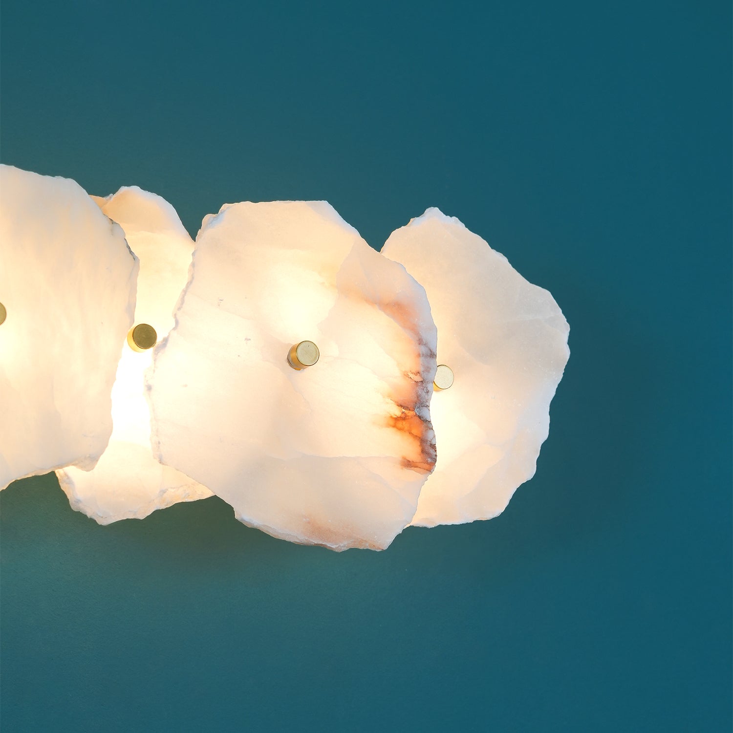 Alaeila Floral Cluster Alabaster Wall Light-Neutral Decor