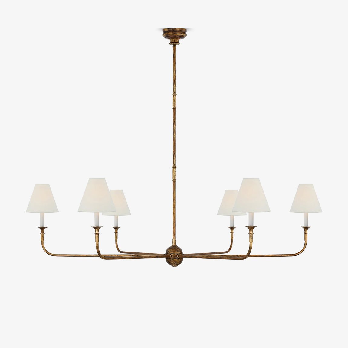 Keveny Pendant Lamp Black Candle Tapered-Neutral Decor