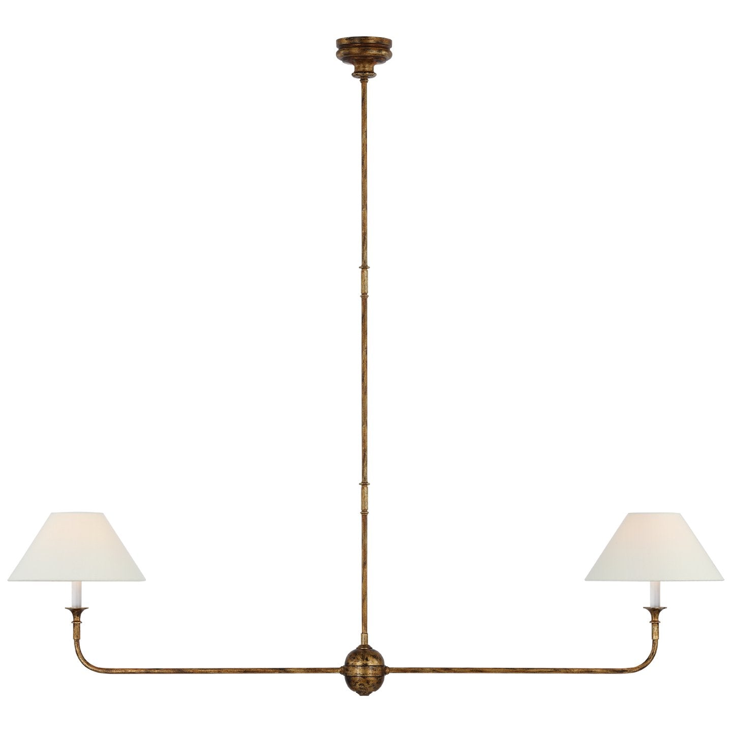 Keveny Pendant Lamp Black Candle Tapered-Neutral Decor