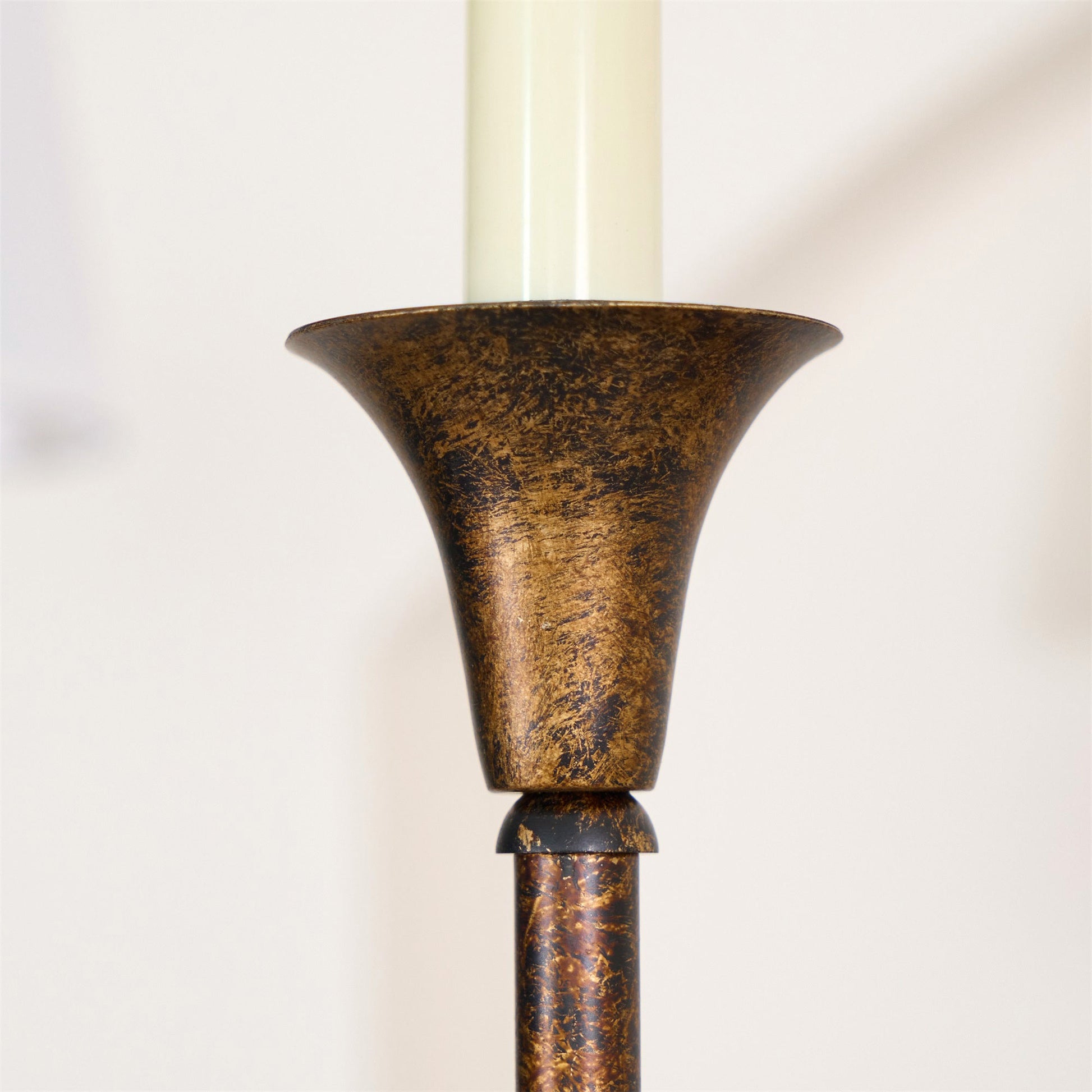 Keveny Pendant Lamp Black Candle Tapered-Neutral Decor