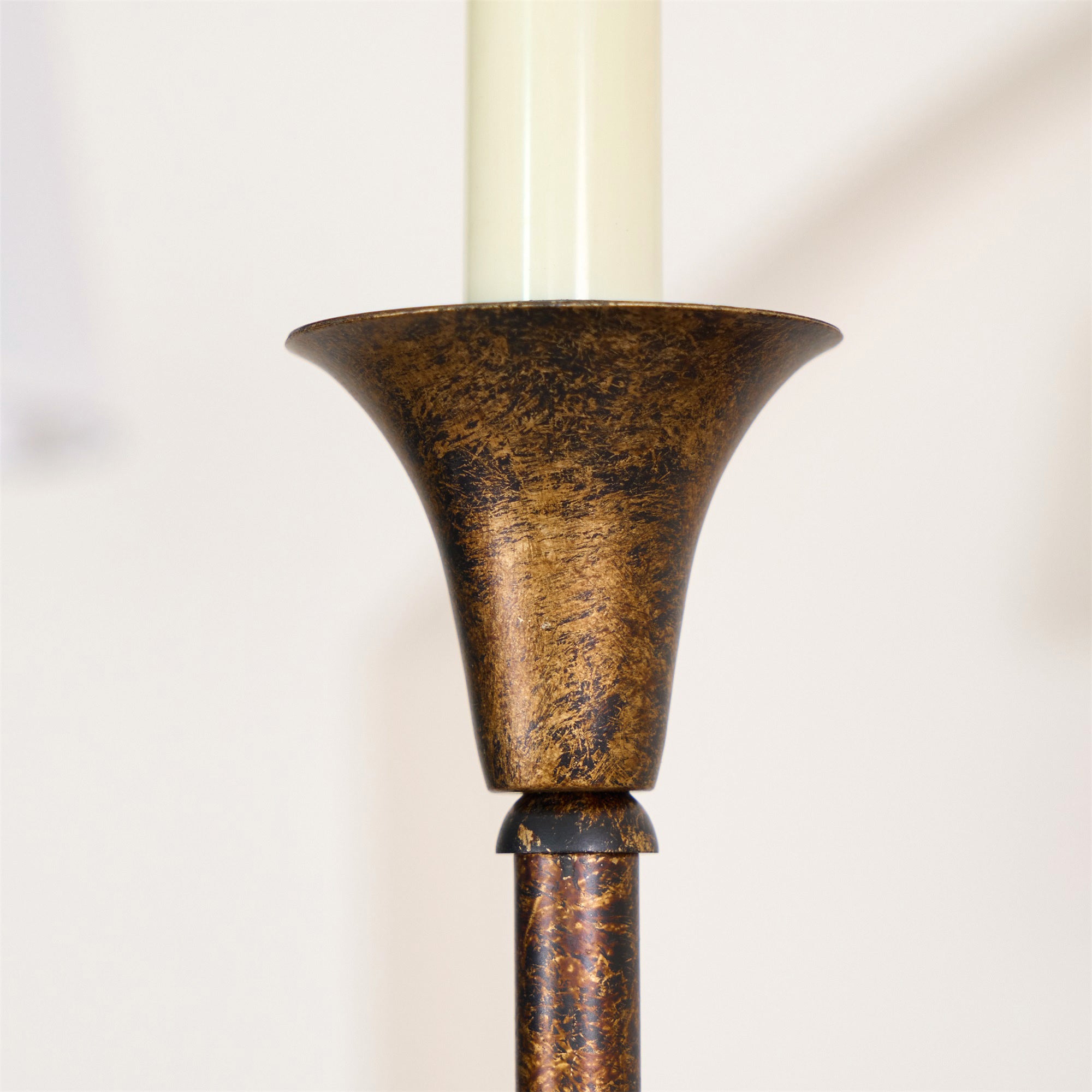 Keveny Pendant Lamp Black Candle Tapered-Neutral Decor