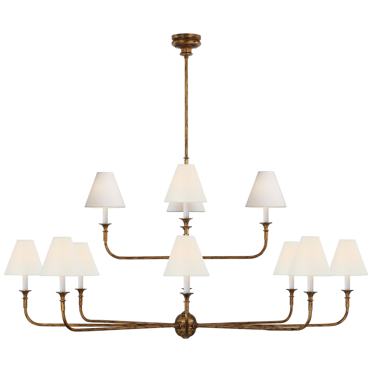 Keveny Pendant Lamp Black Candle Tapered-Neutral Decor