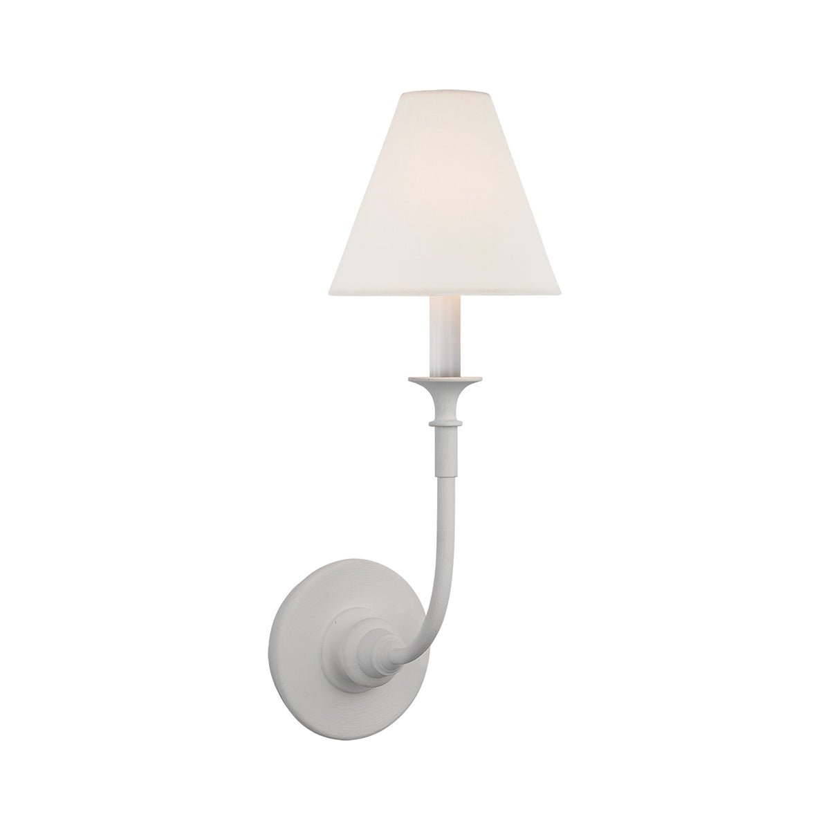 Erdoros Vintage Industrial Fabric Wall Lamp-Neutral Decor
