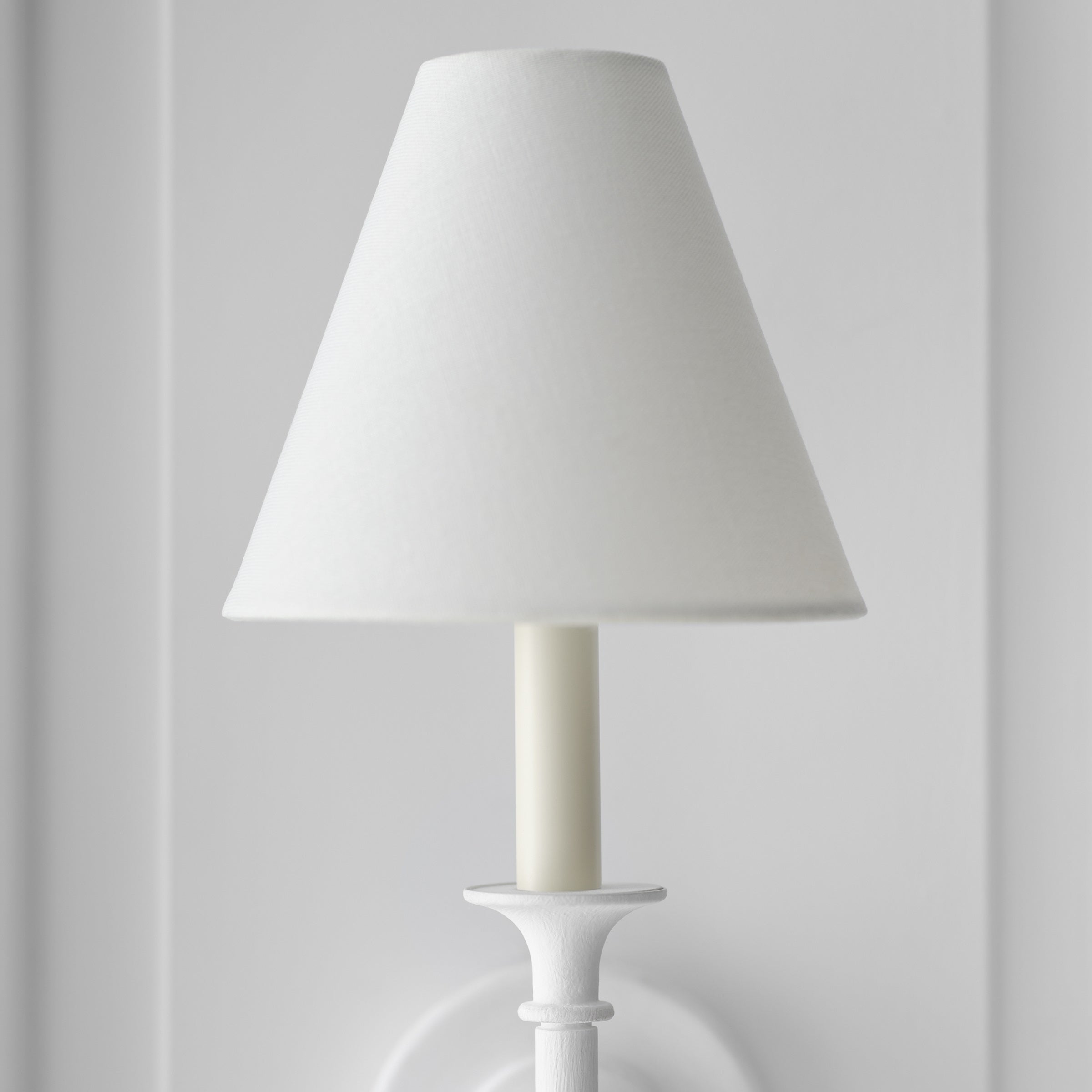 Erdoros Vintage Industrial Fabric Wall Lamp-Neutral Decor