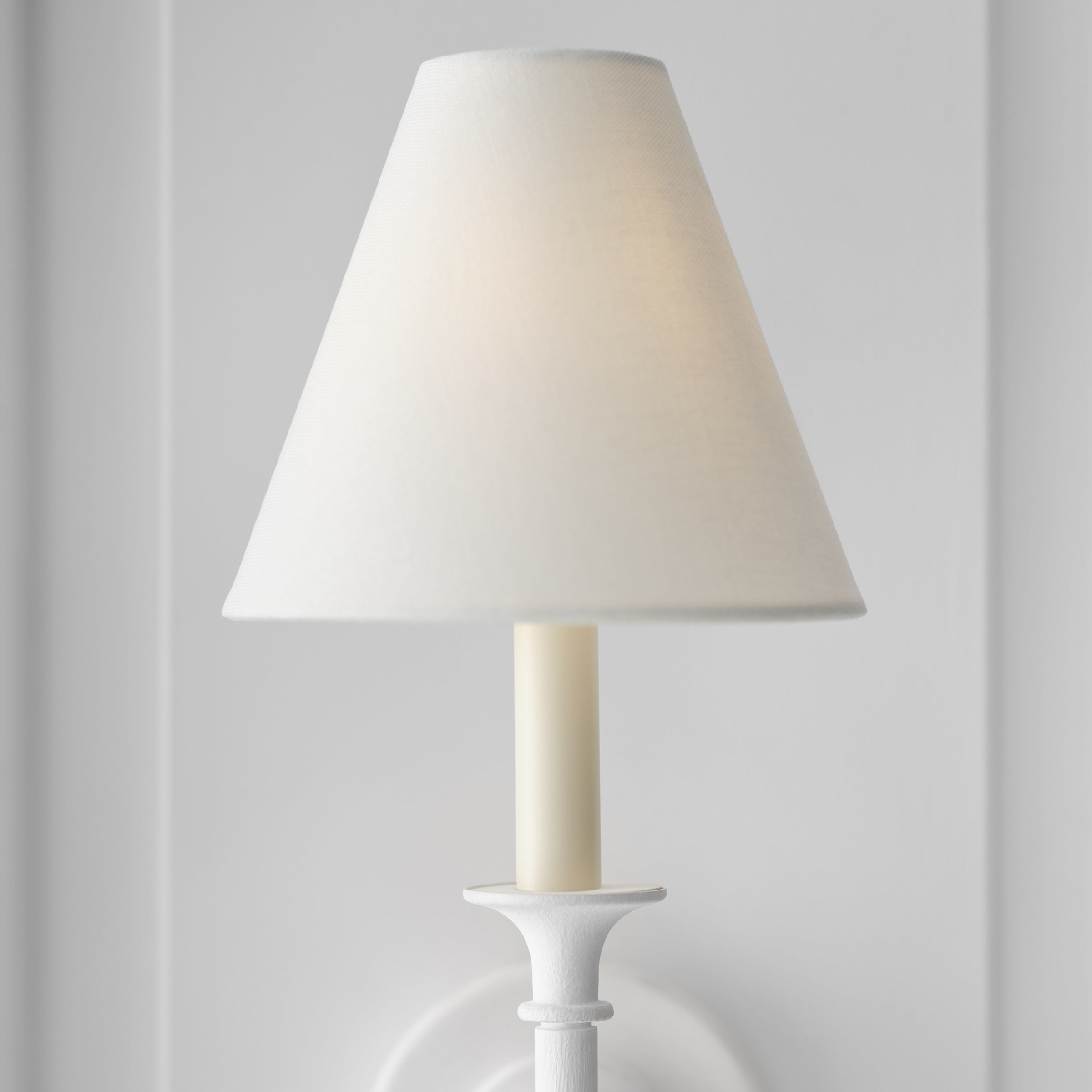 Erdoros Vintage Industrial Fabric Wall Lamp-Neutral Decor
