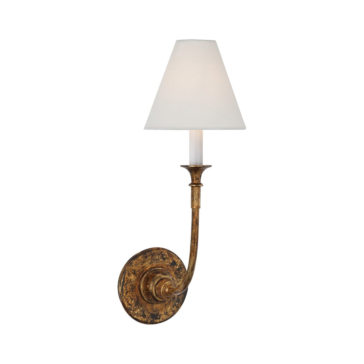 Erdoros Vintage Industrial Fabric Wall Lamp-Neutral Decor