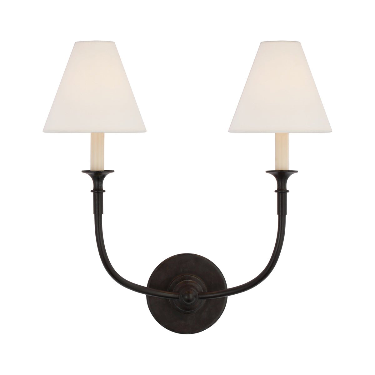 Erdoros Vintage Industrial Fabric Wall Lamp-Neutral Decor