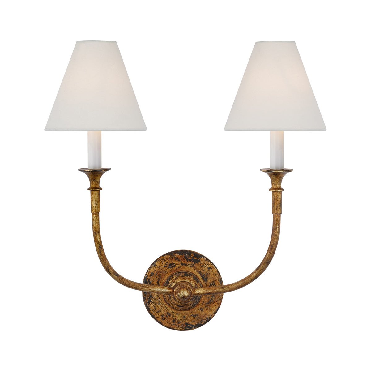Erdoros Vintage Industrial Fabric Wall Lamp-Neutral Decor