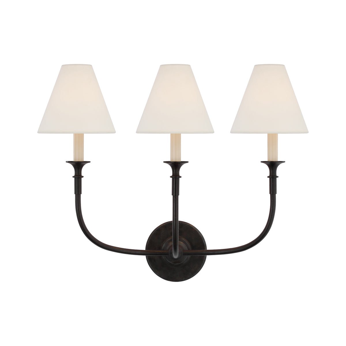 Erdoros Vintage Industrial Fabric Wall Lamp-Neutral Decor