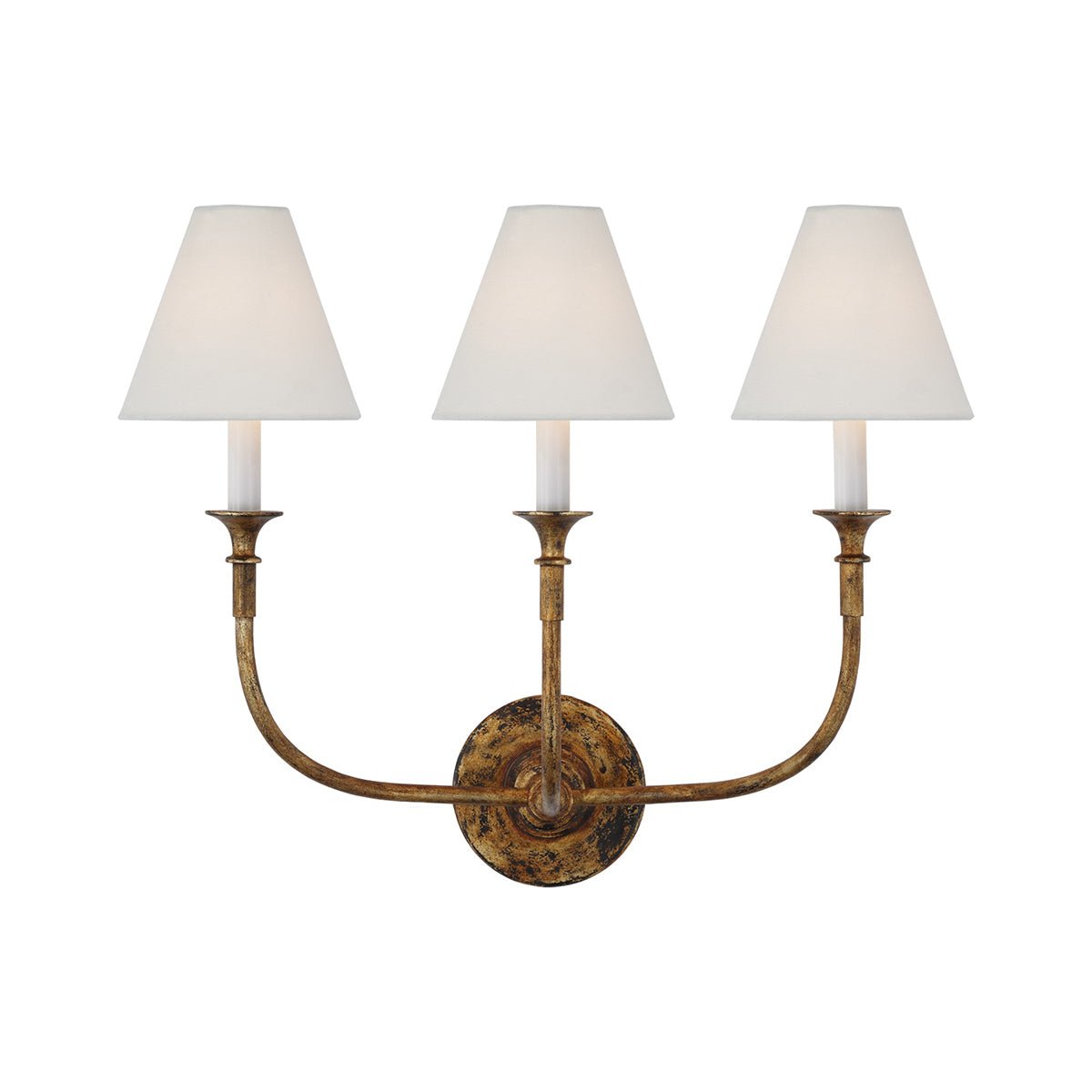 Erdoros Vintage Industrial Fabric Wall Lamp-Neutral Decor