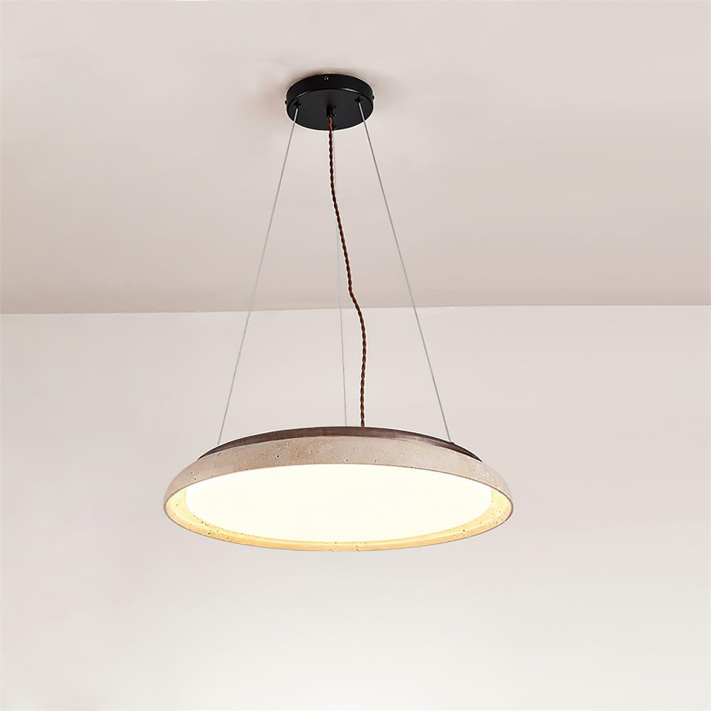 Ritta Piedra Travertine Pendant Light