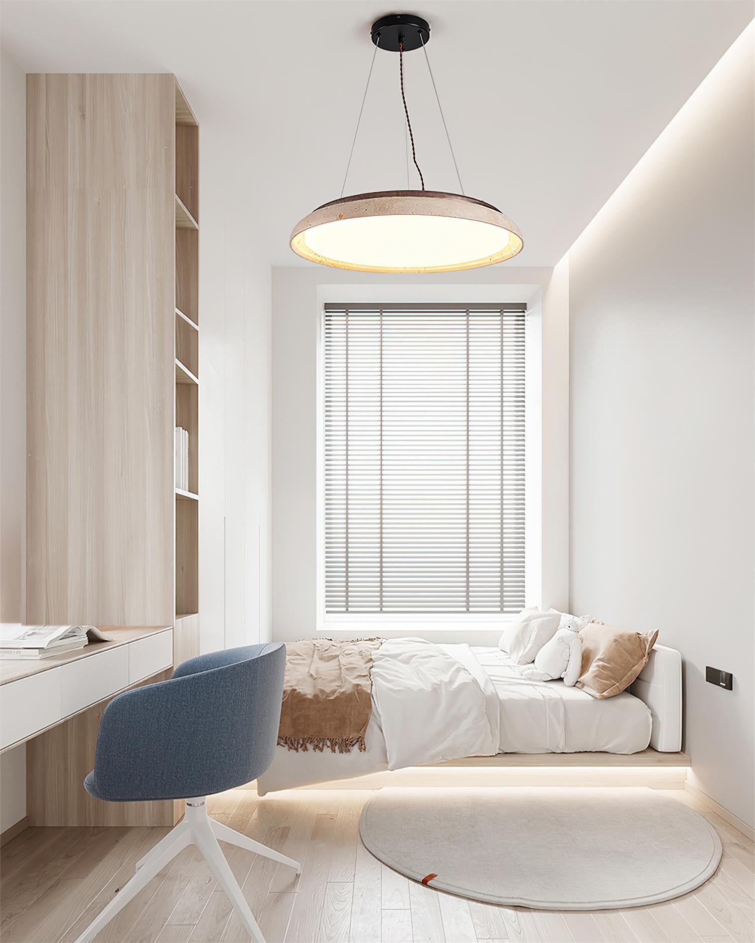 Ritta Piedra Travertine Pendant Light