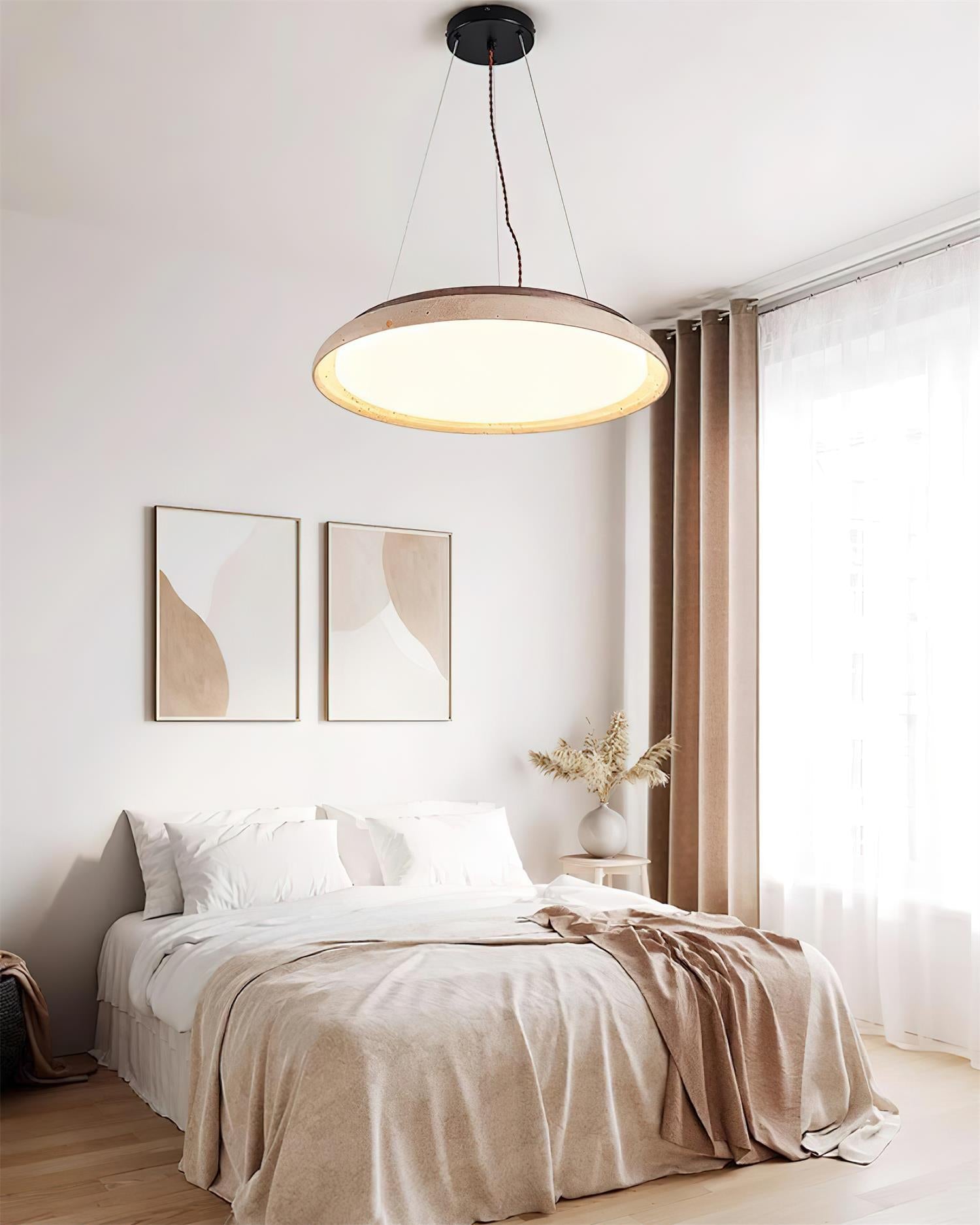 Ritta Piedra Travertine Pendant Light