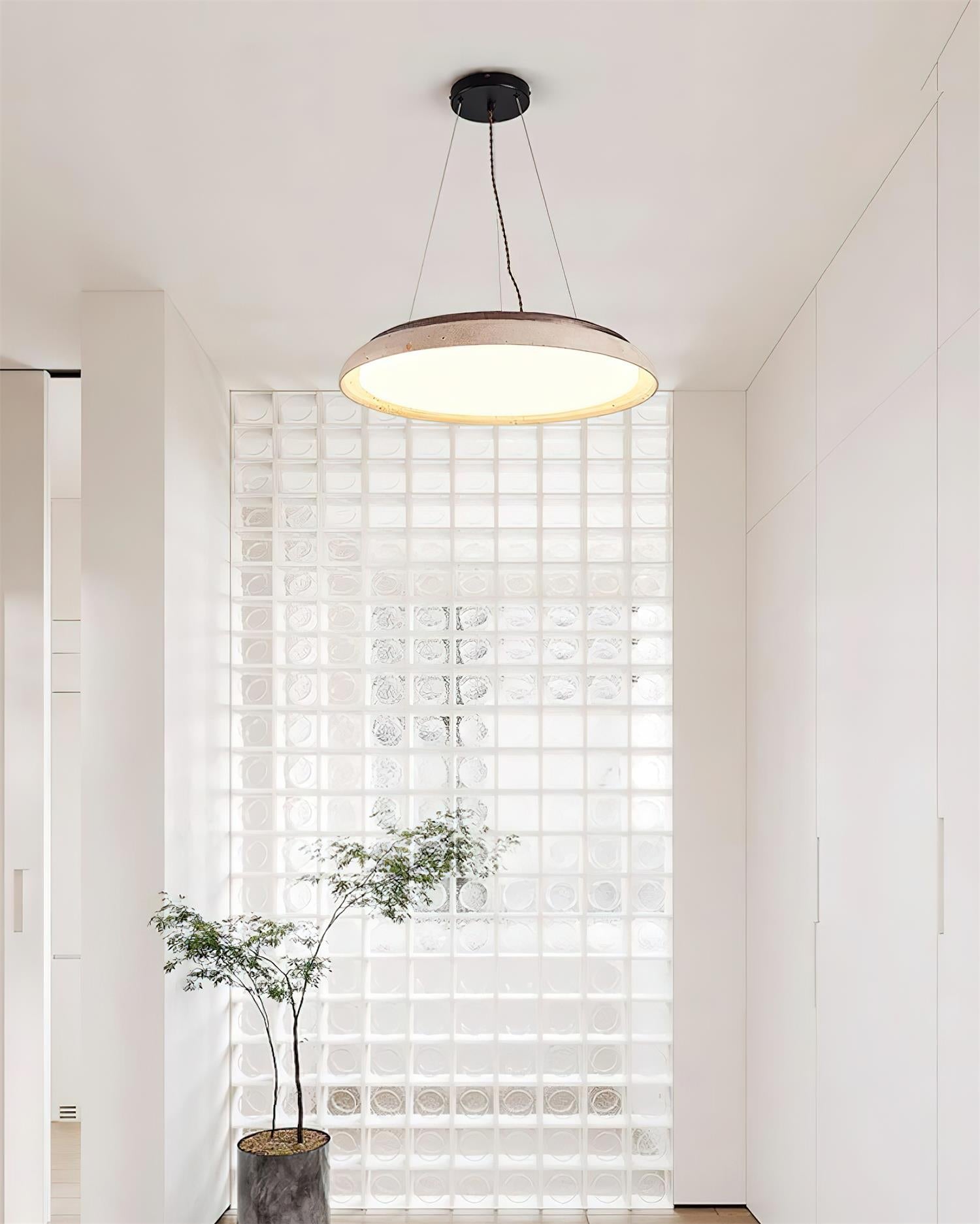Ritta Piedra Travertine Pendant Light