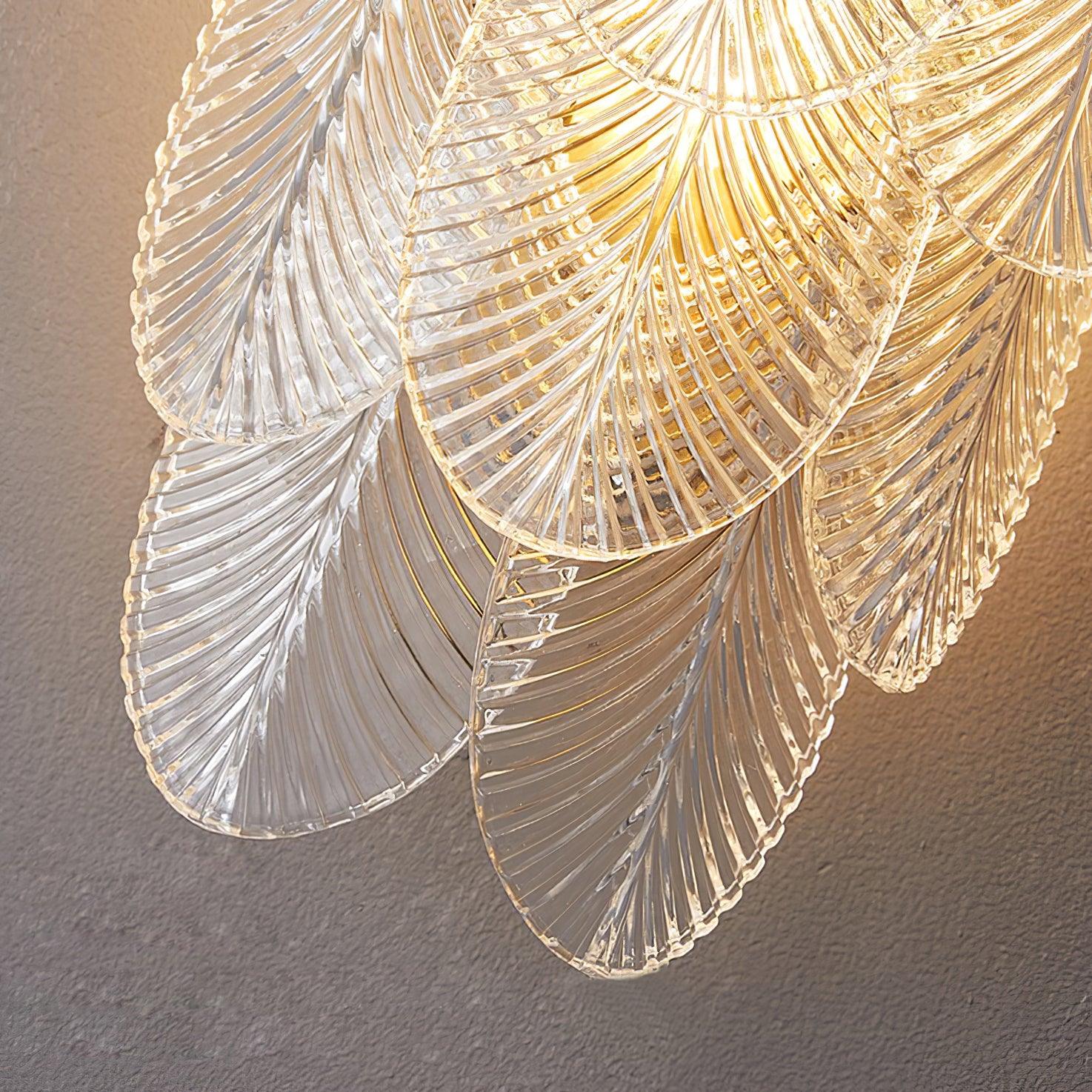Lustra Wall Sconce Brass Murano Glass-Neutral Decor