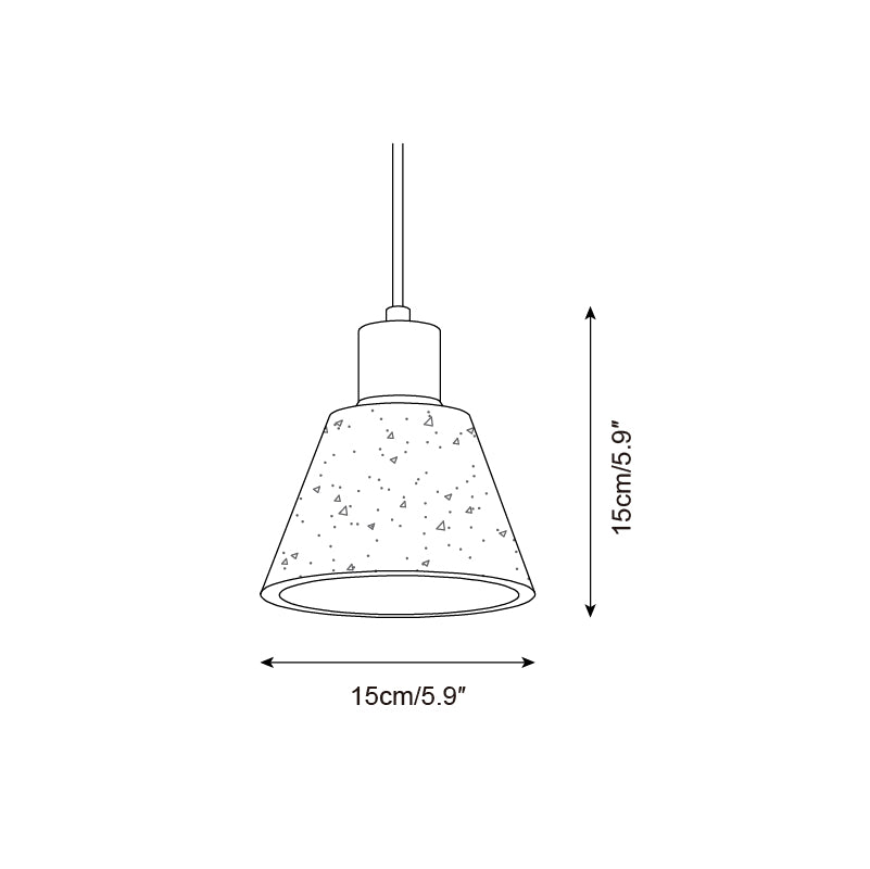 Caven Pendant Light Travertine Cluster-Neutral Decor