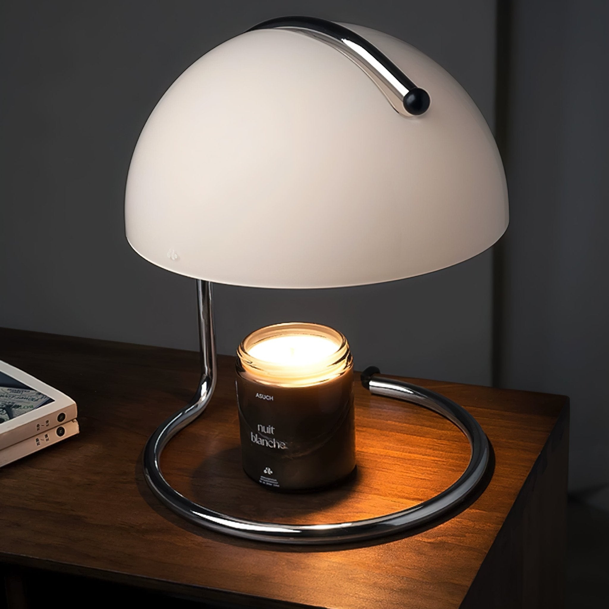 Caelis Contemporary Table Lamp-Neutral Decor