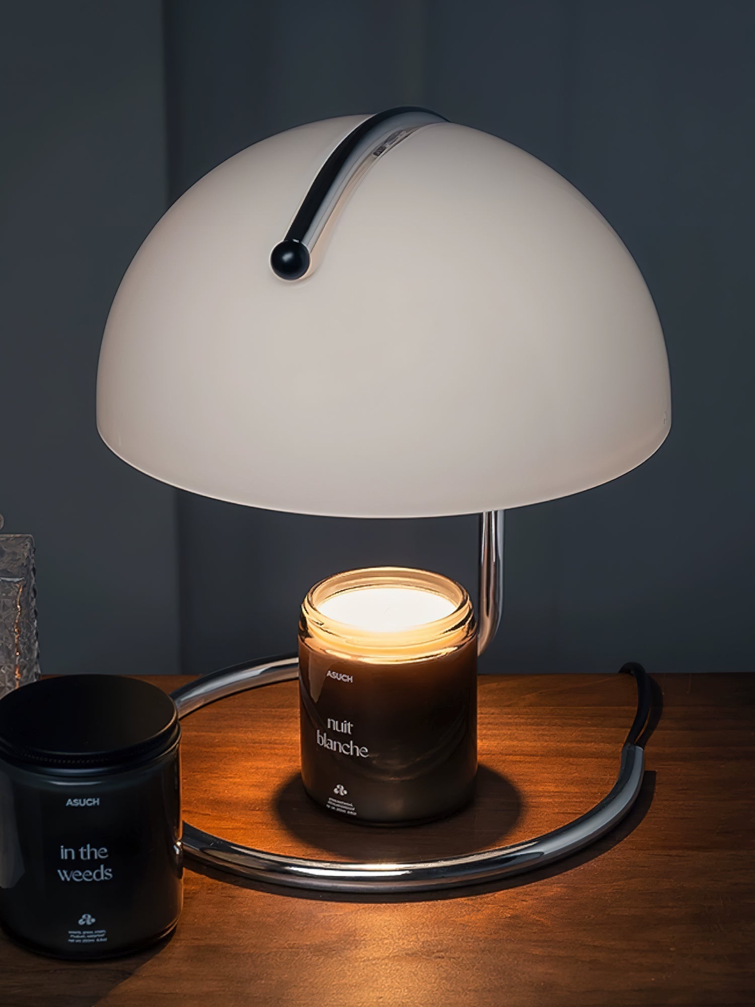 Caelis Contemporary Table Lamp-Neutral Decor