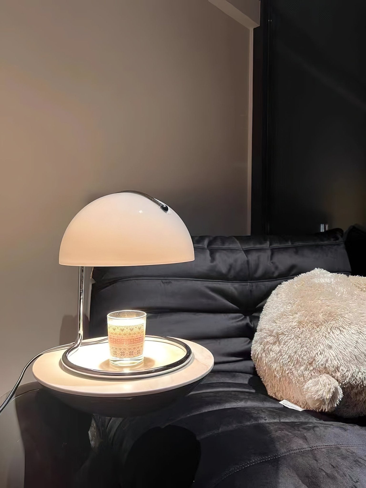 Caelis Contemporary Table Lamp-Neutral Decor