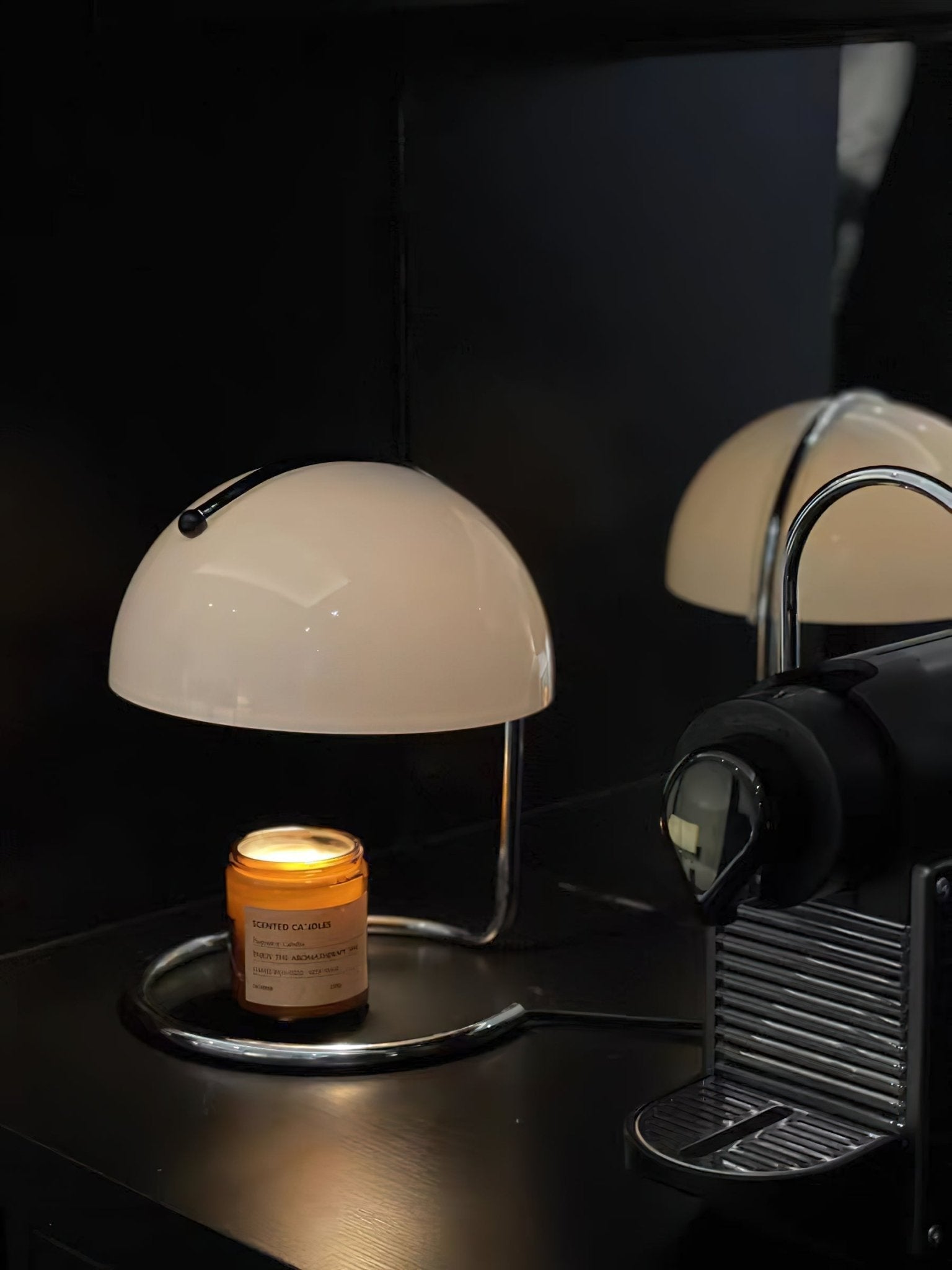 Caelis Contemporary Table Lamp-Neutral Decor
