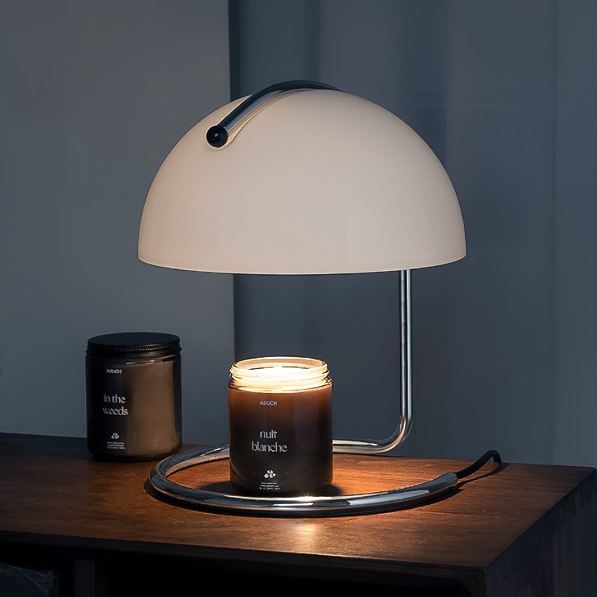 Caelis Contemporary Table Lamp-Neutral Decor