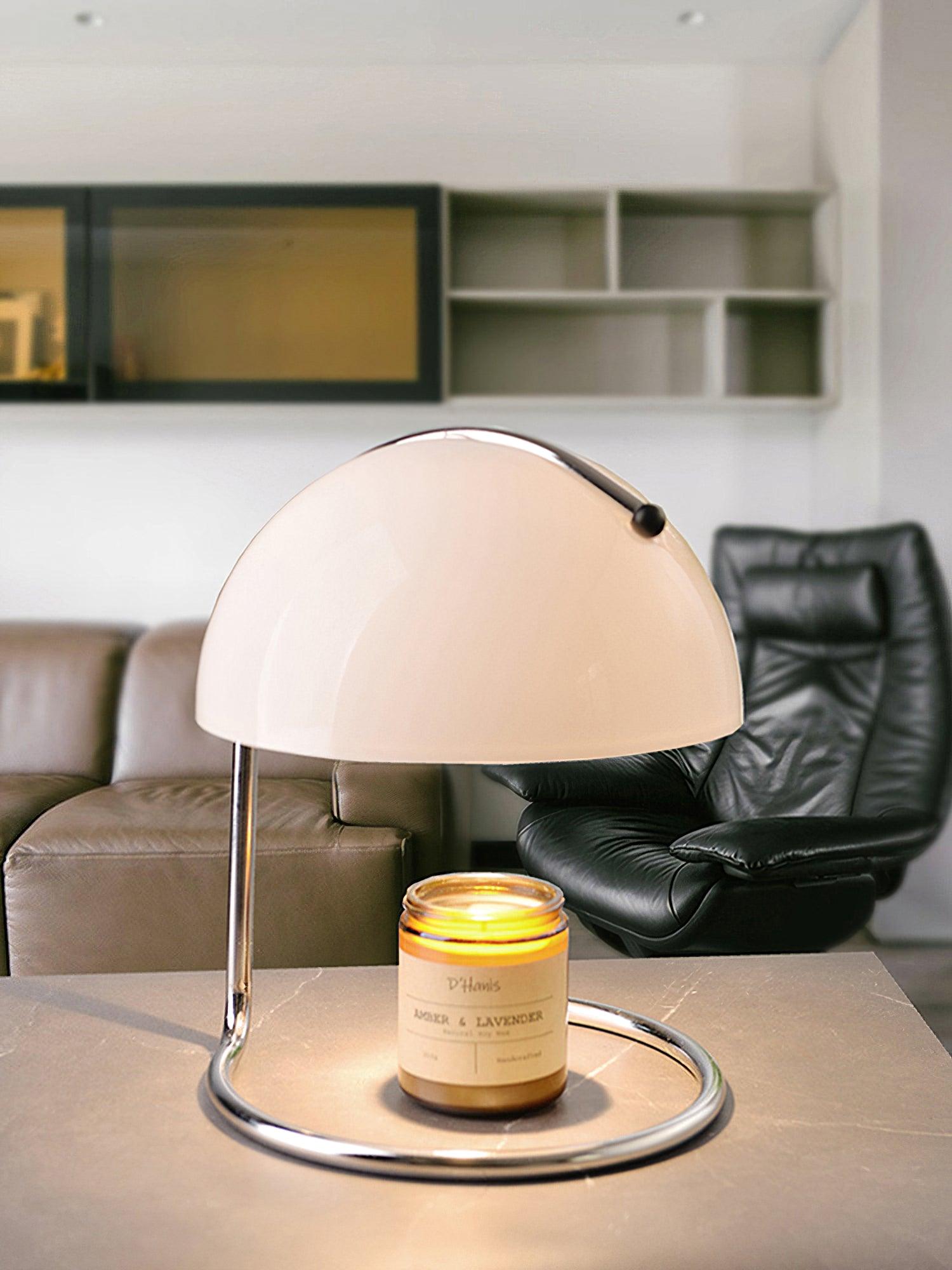 Caelis Contemporary Table Lamp-Neutral Decor