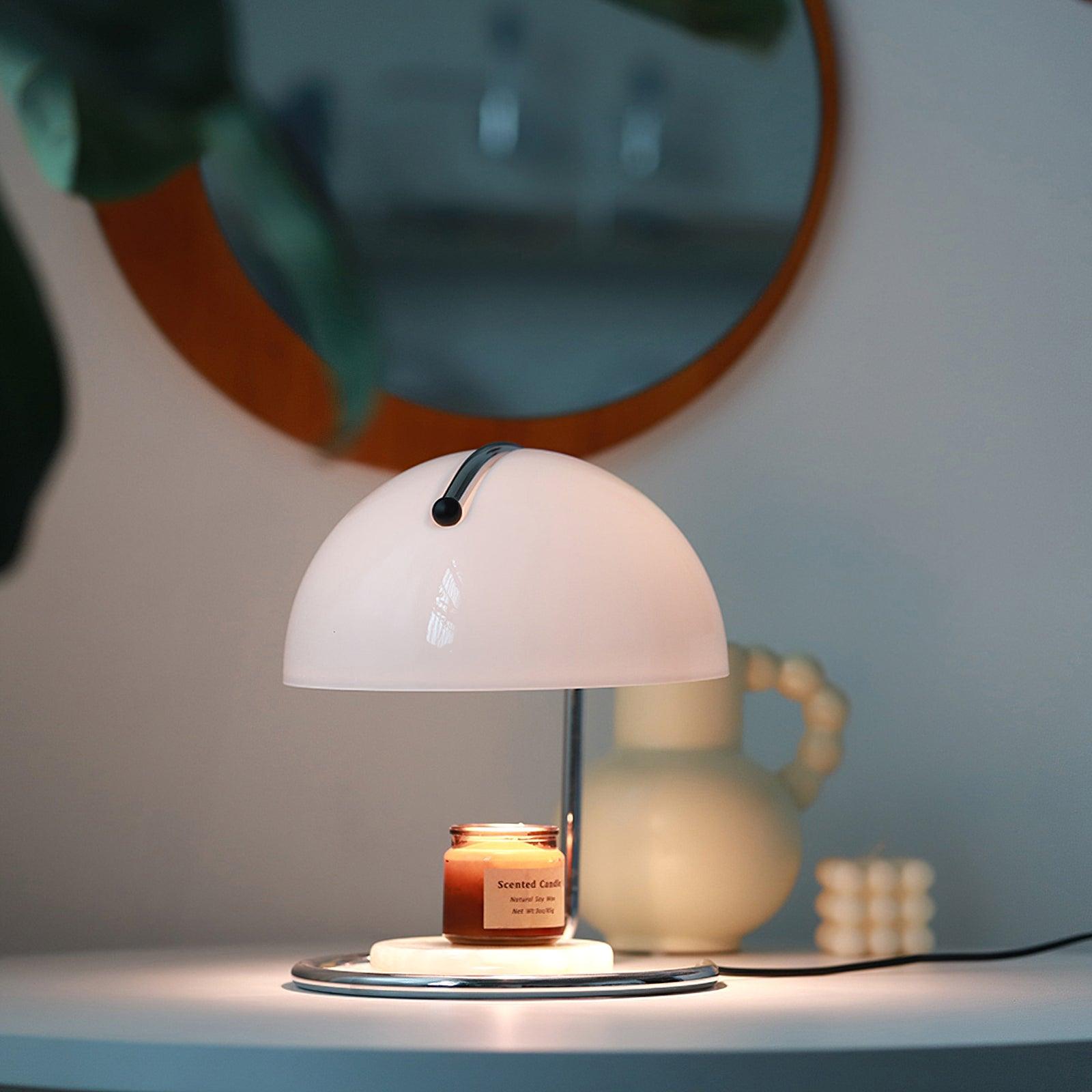 Caelis Contemporary Table Lamp-Neutral Decor