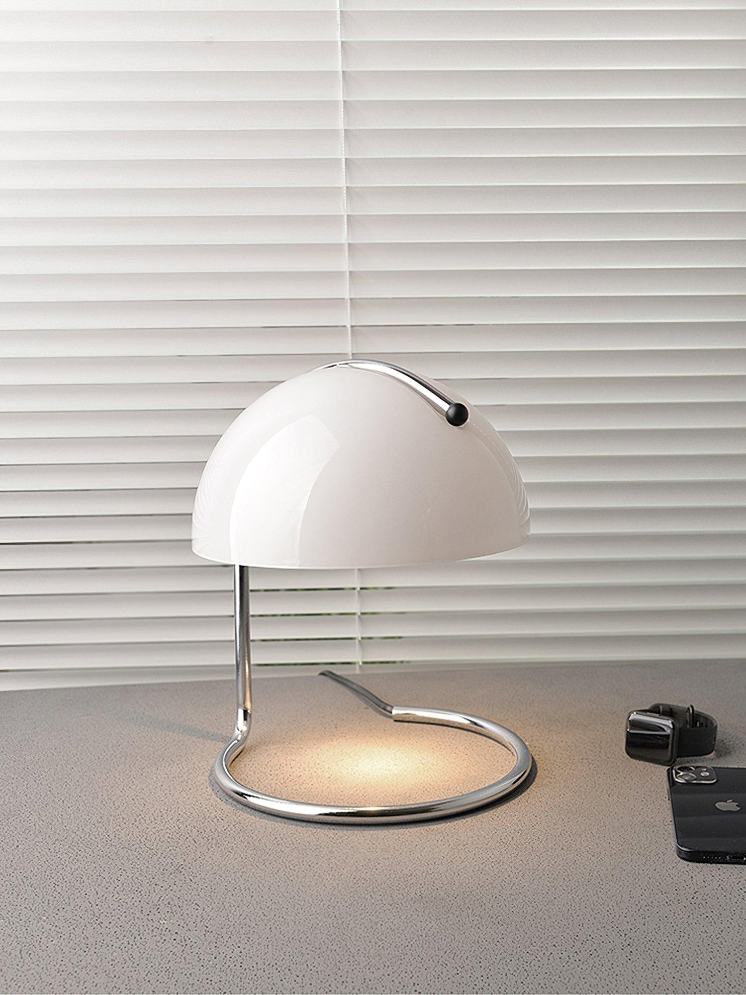 Caelis Contemporary Table Lamp-Neutral Decor