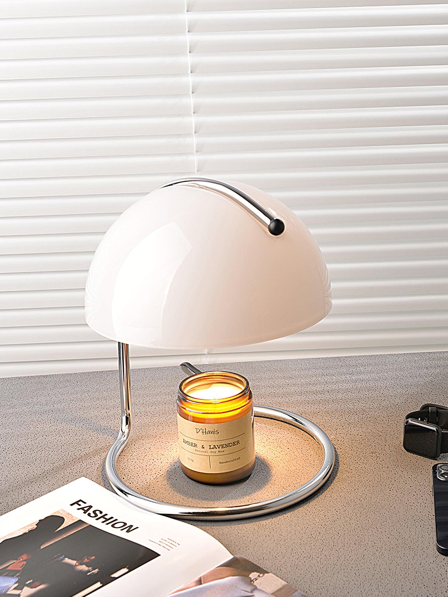 Caelis Contemporary Table Lamp-Neutral Decor
