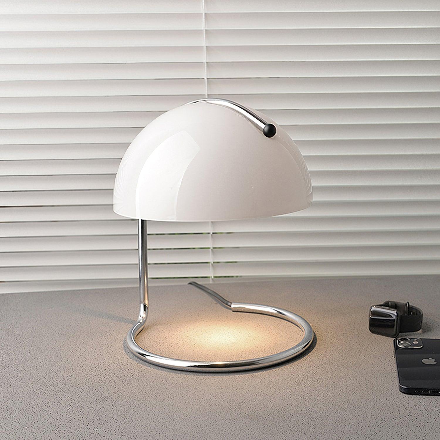 Caelis Contemporary Table Lamp-Neutral Decor