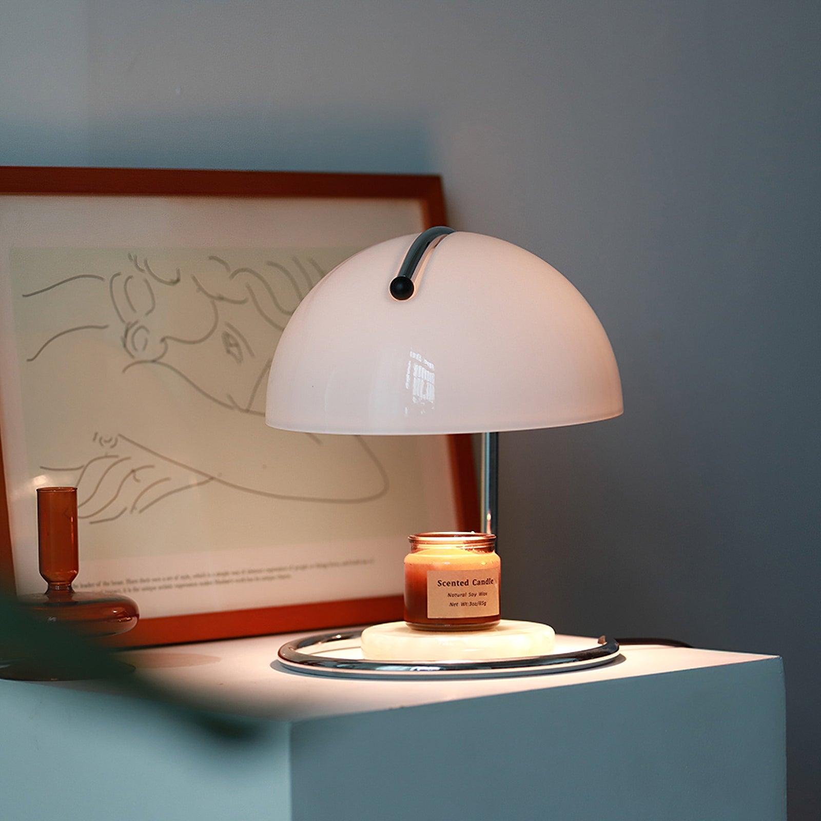 Caelis Contemporary Table Lamp-Neutral Decor