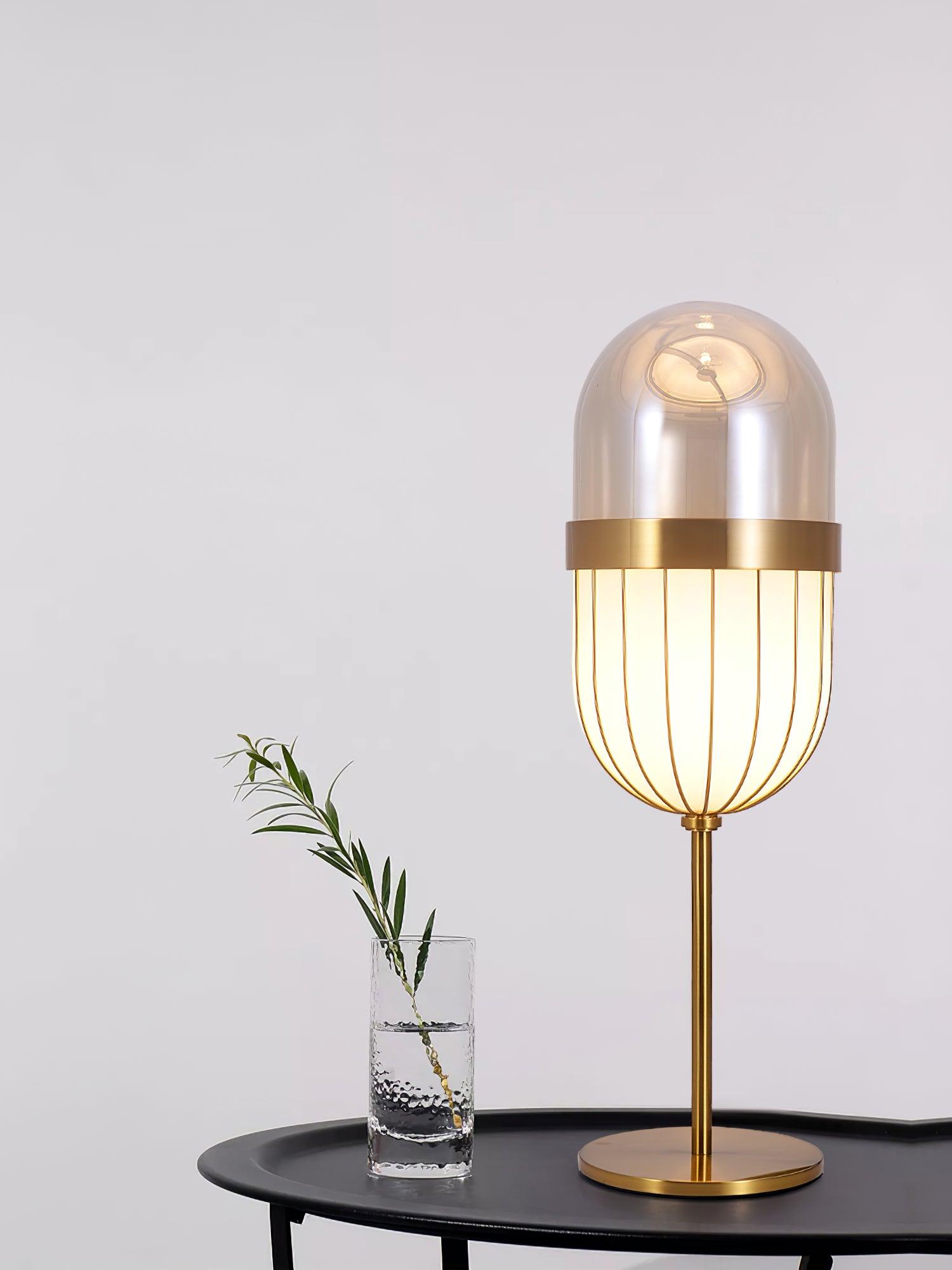 Leon Modern Table Lamp-Neutral Decor