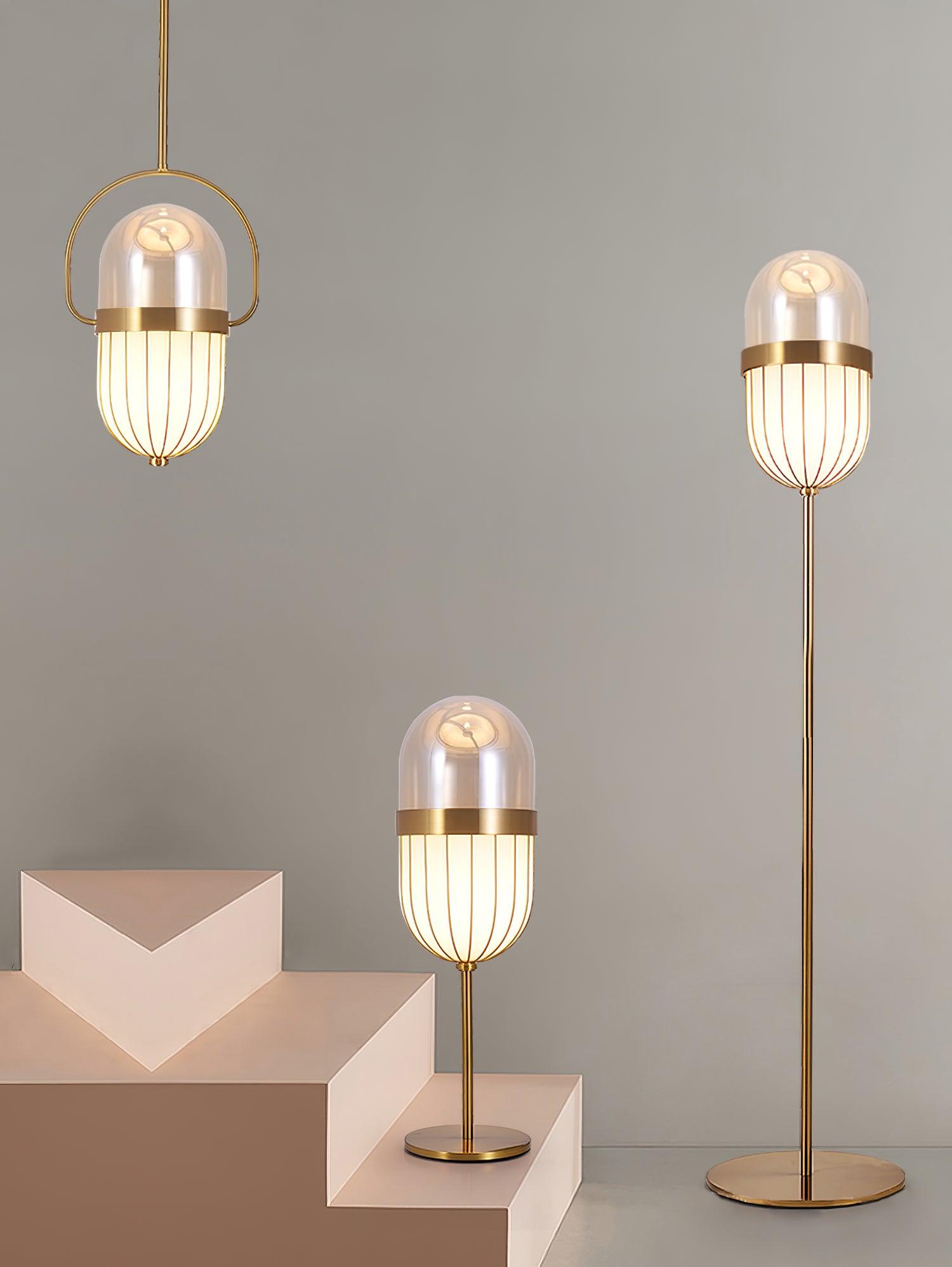 Leon Modern Table Lamp-Neutral Decor