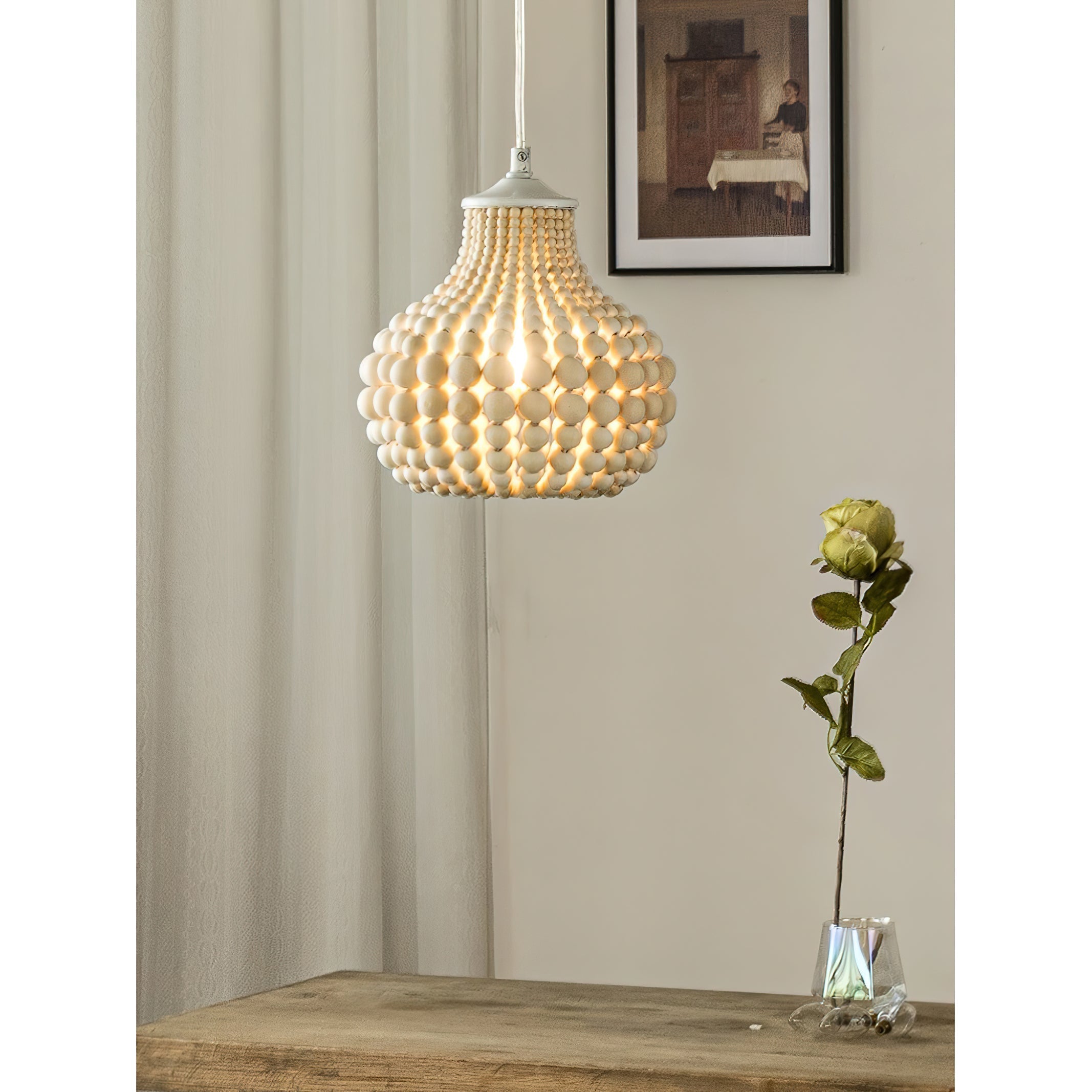 Ilirel Beaded Pendant Lamp