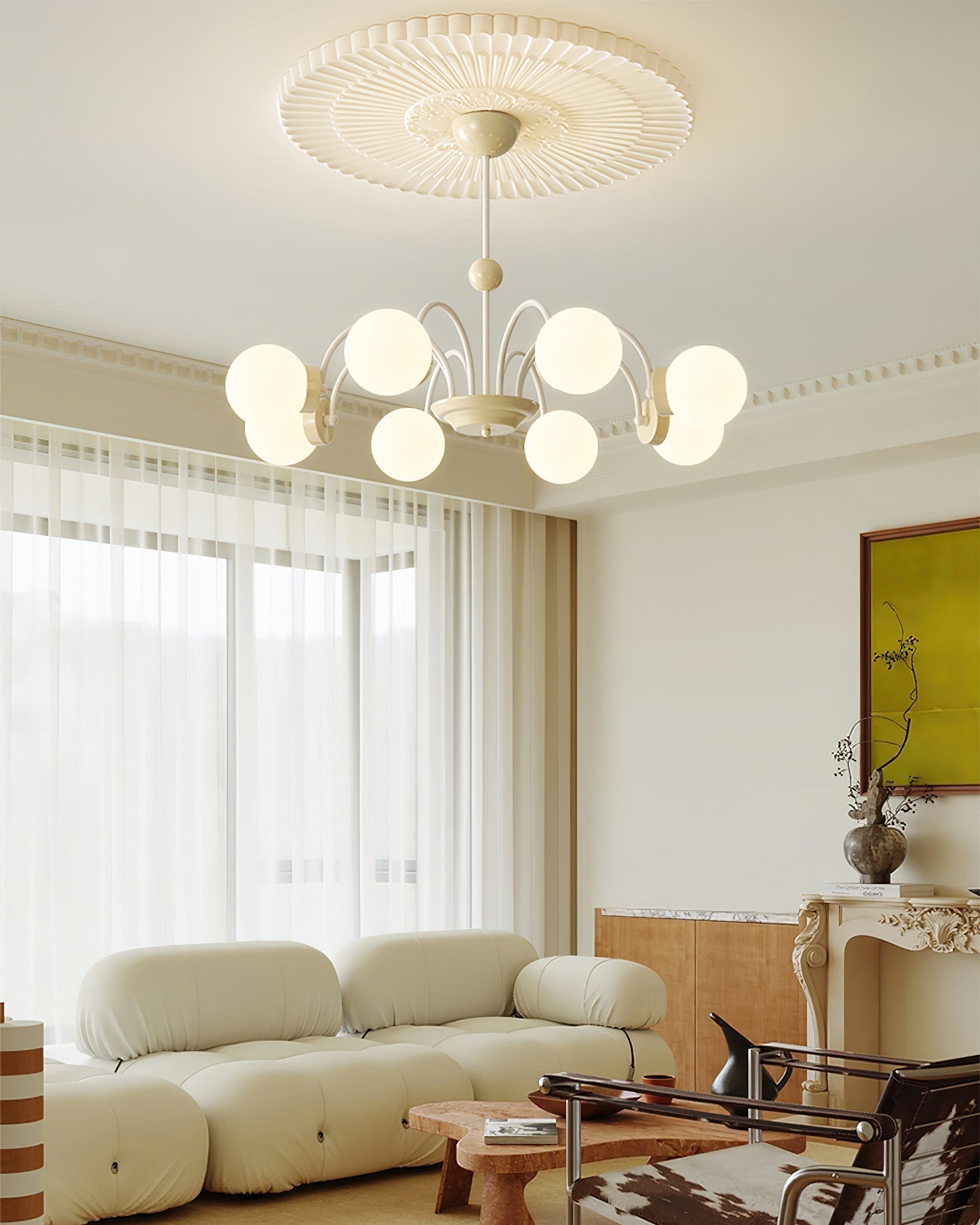 Pivone 8-Light Globe Chandelier