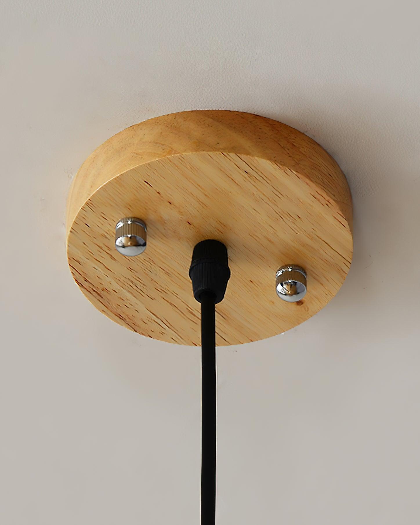 Wlara Modern Wood Pendant Light-Neutral Decor