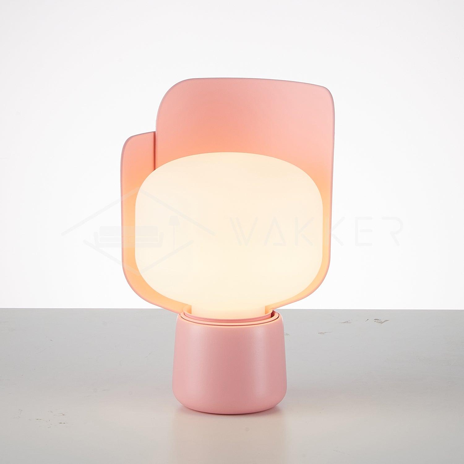 Zuri Plastic Minimalist Table Lamp-Neutral Decor