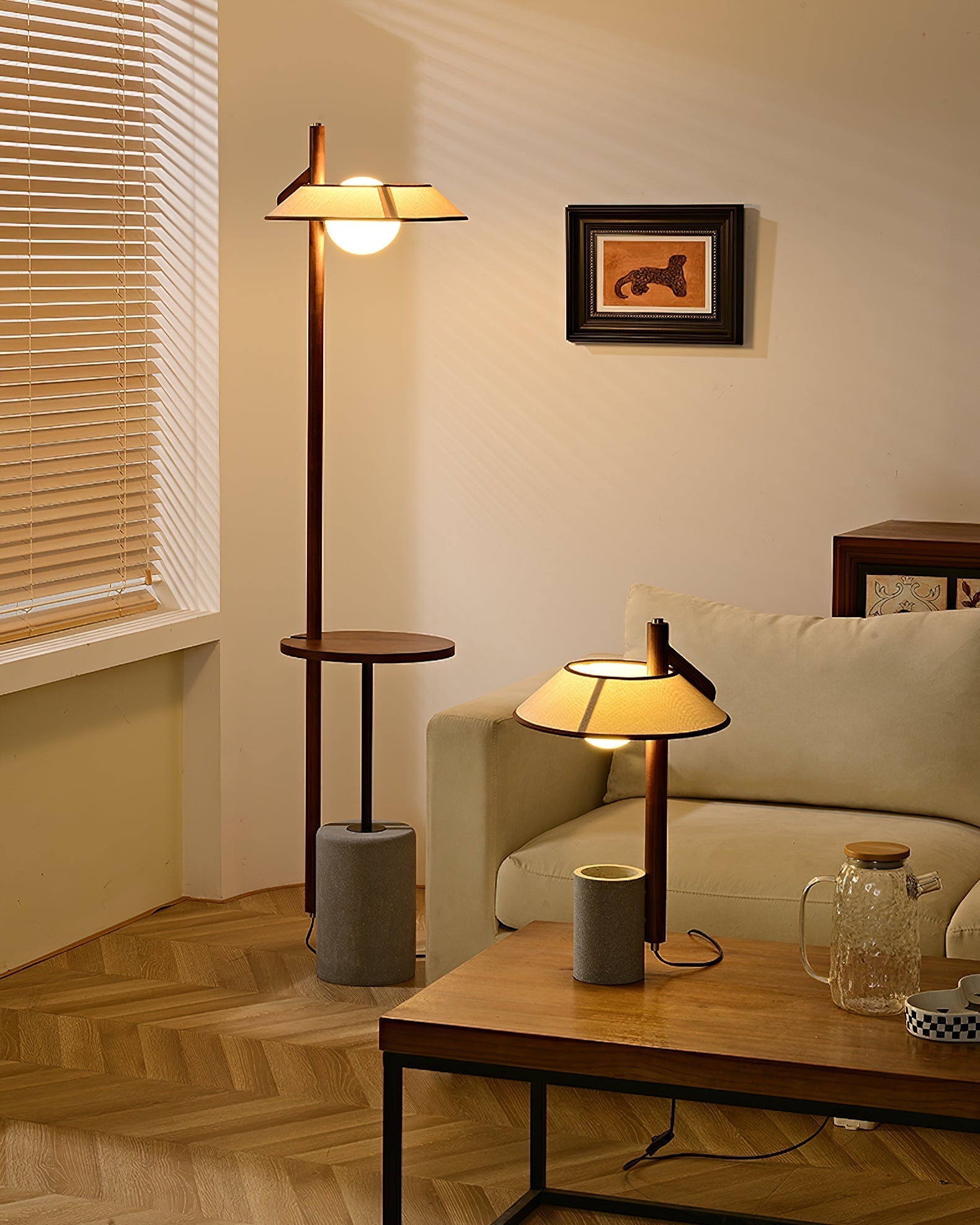 Damon Minimalist Wood Table Lamp-Neutral Decor