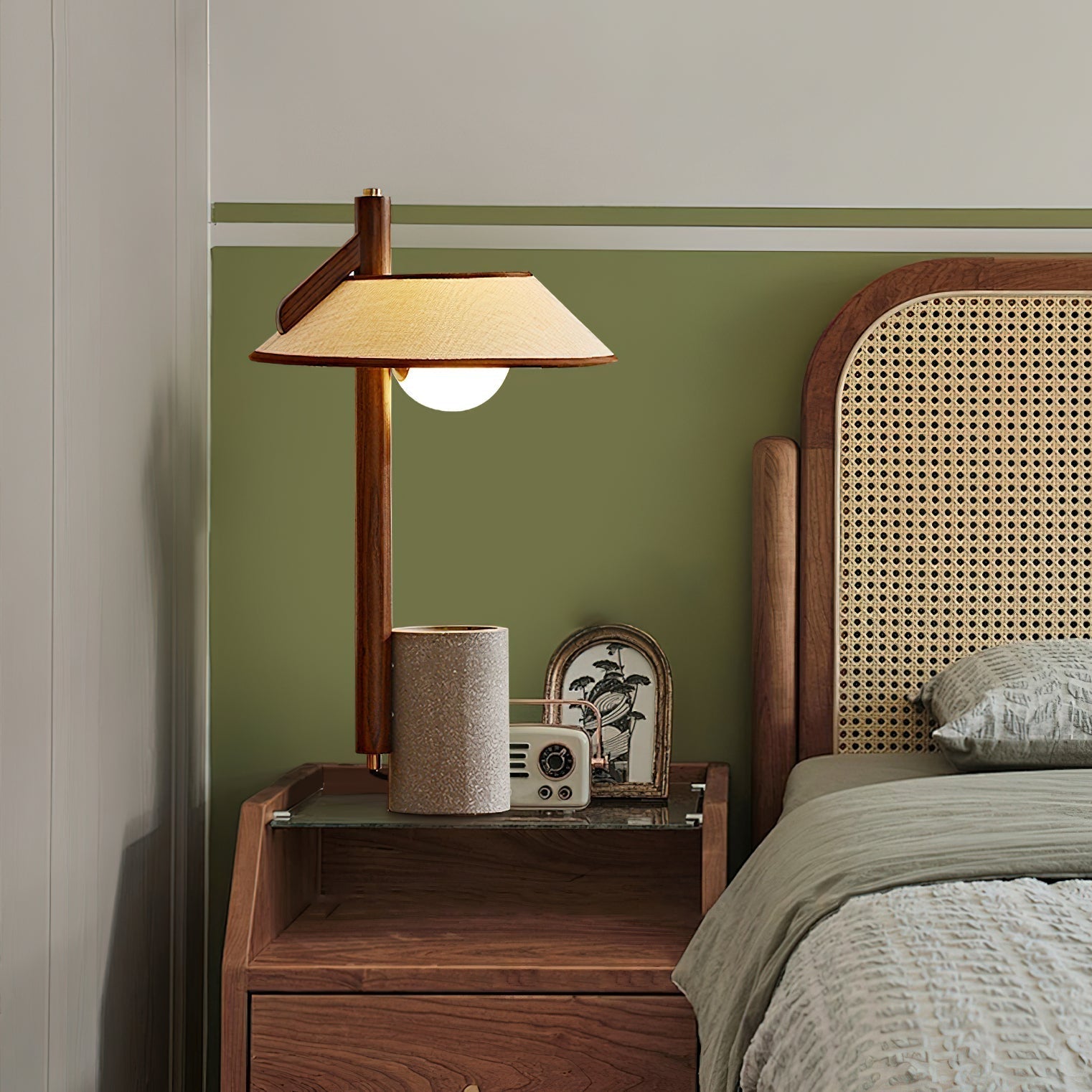 Damon Minimalist Wood Table Lamp-Neutral Decor