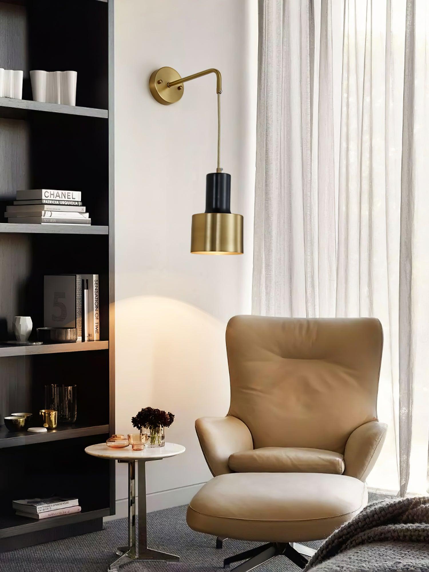 Ezra Minimalist Wall Lamp-Neutral Decor