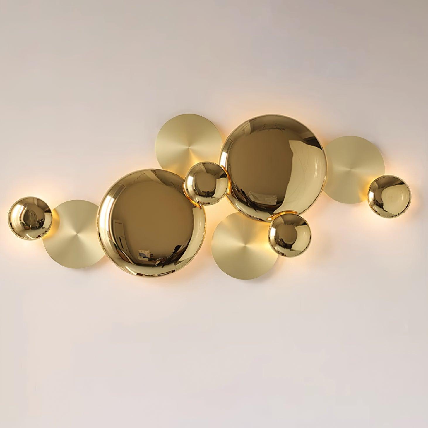 Frey Emberise Sculptural Wall Lamp-Neutral Decor